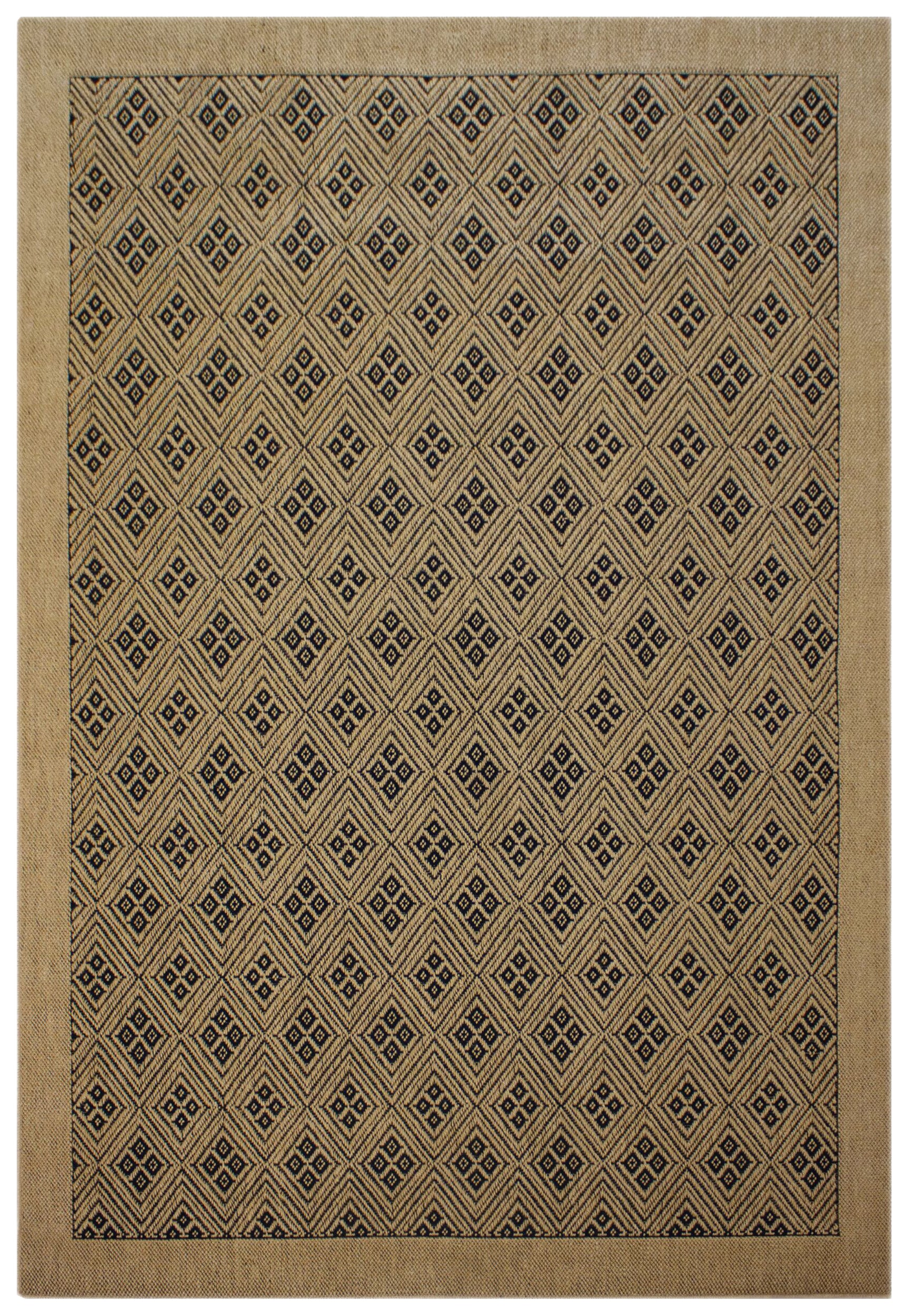 Dywan z jutą Mono Diamond 160x230 cm beżowy