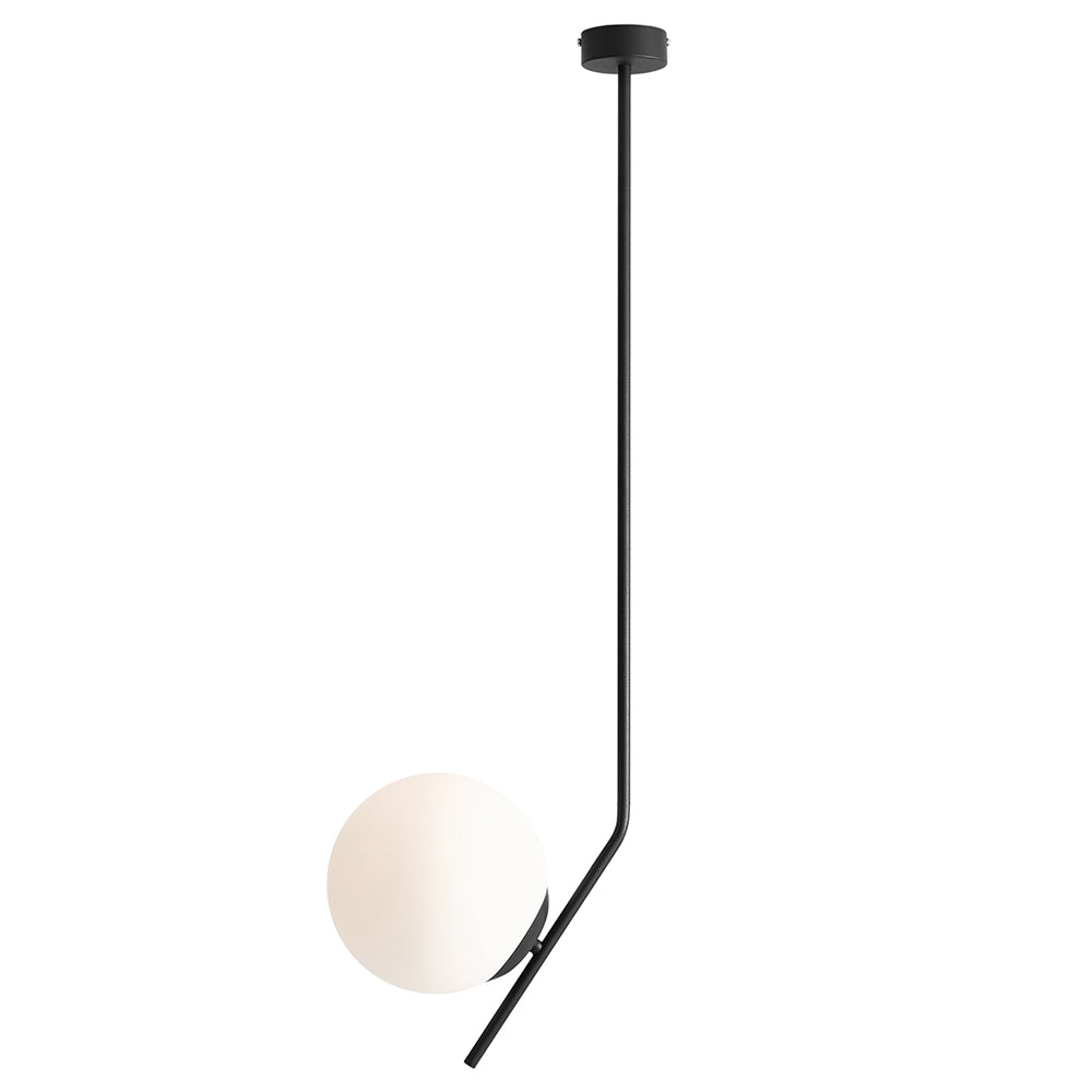 Lampa wisząca Pipeally 95 cm czarna