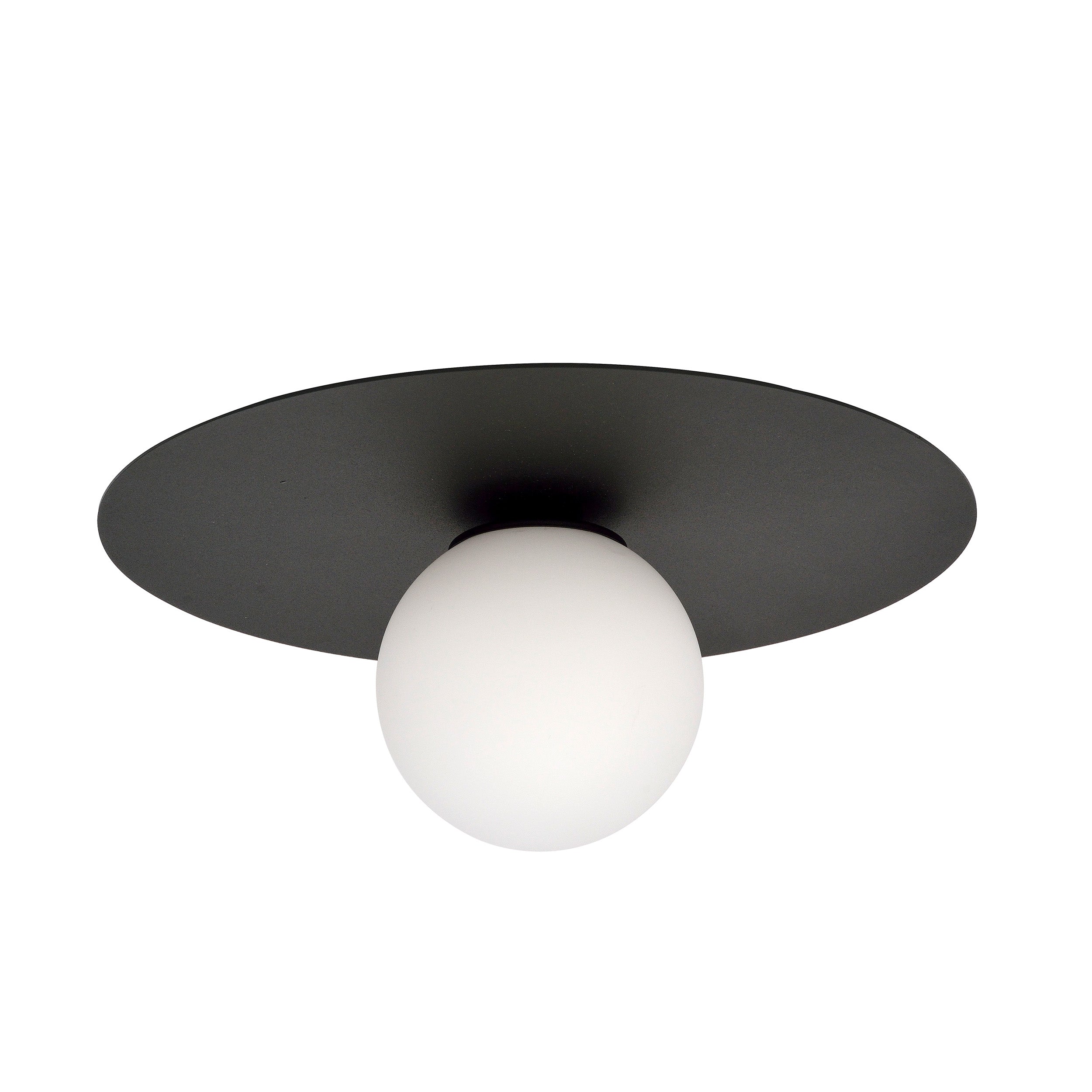 Lampa sufitowa Sorium czarno-biała