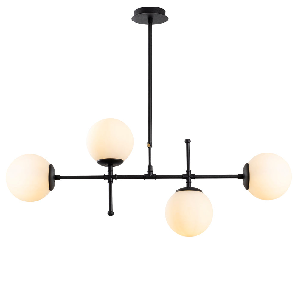 Lampa wisząca Tuiren x4 czarna