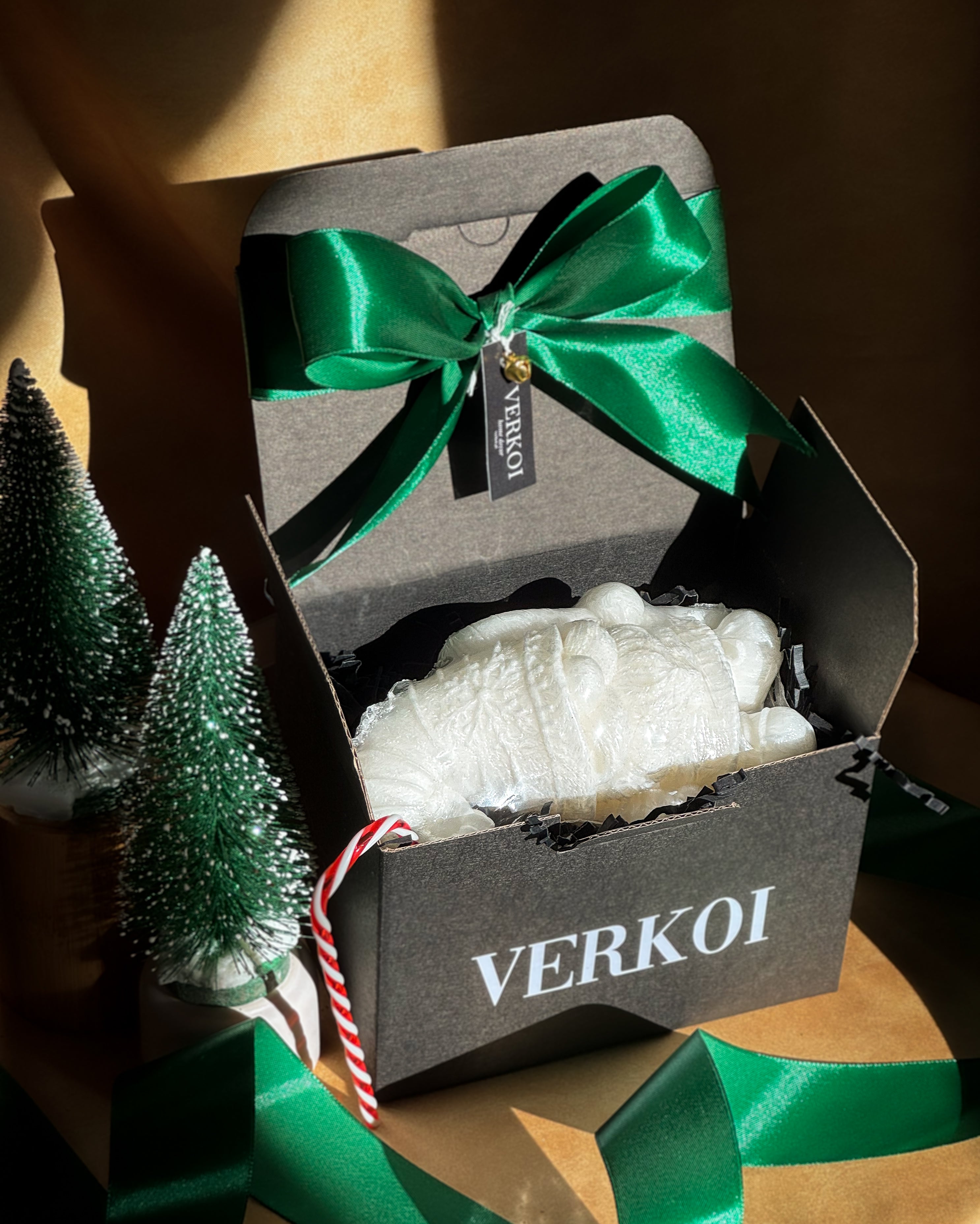 Świeca z wosku palmowego Christmas Elf 280 g