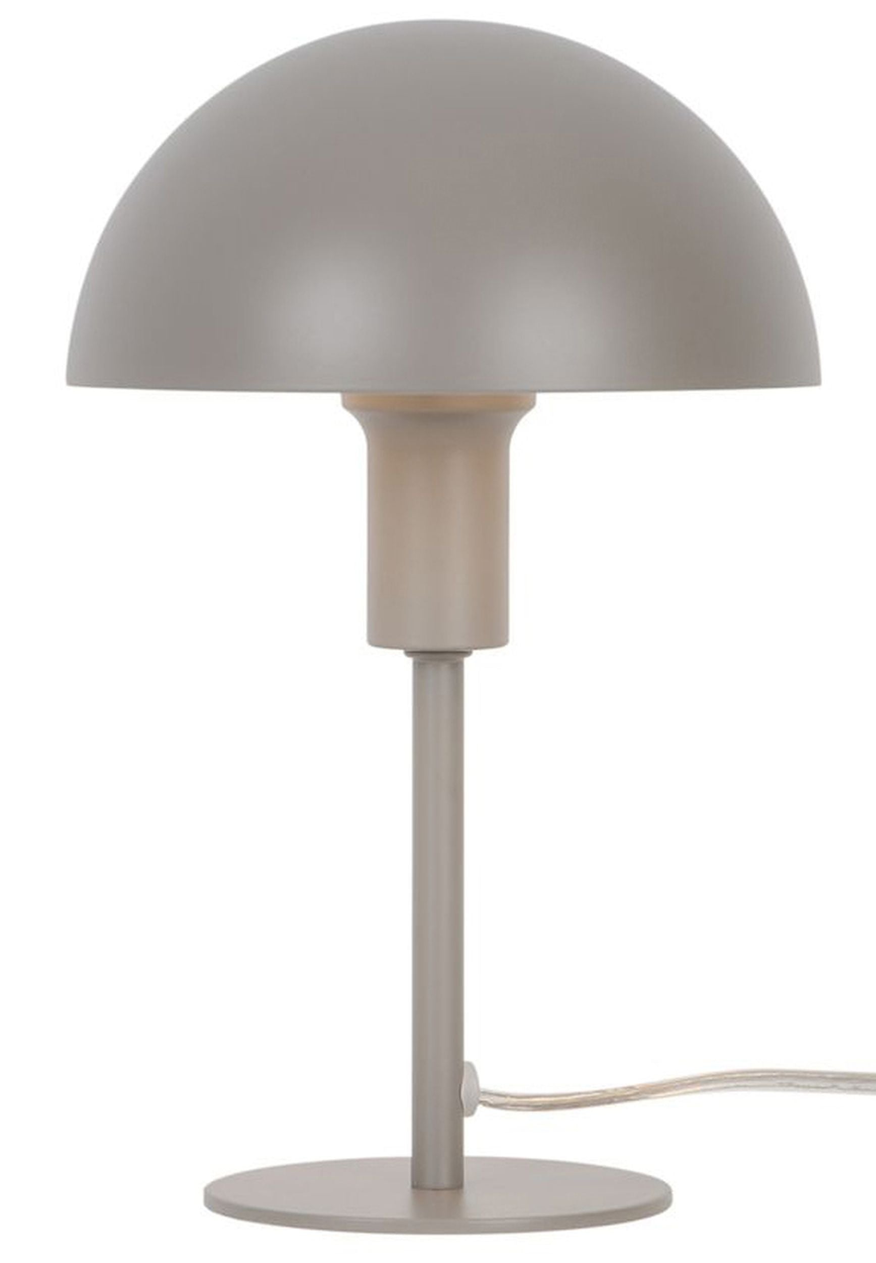Lampa stołowa Ellen brązowa metalowa