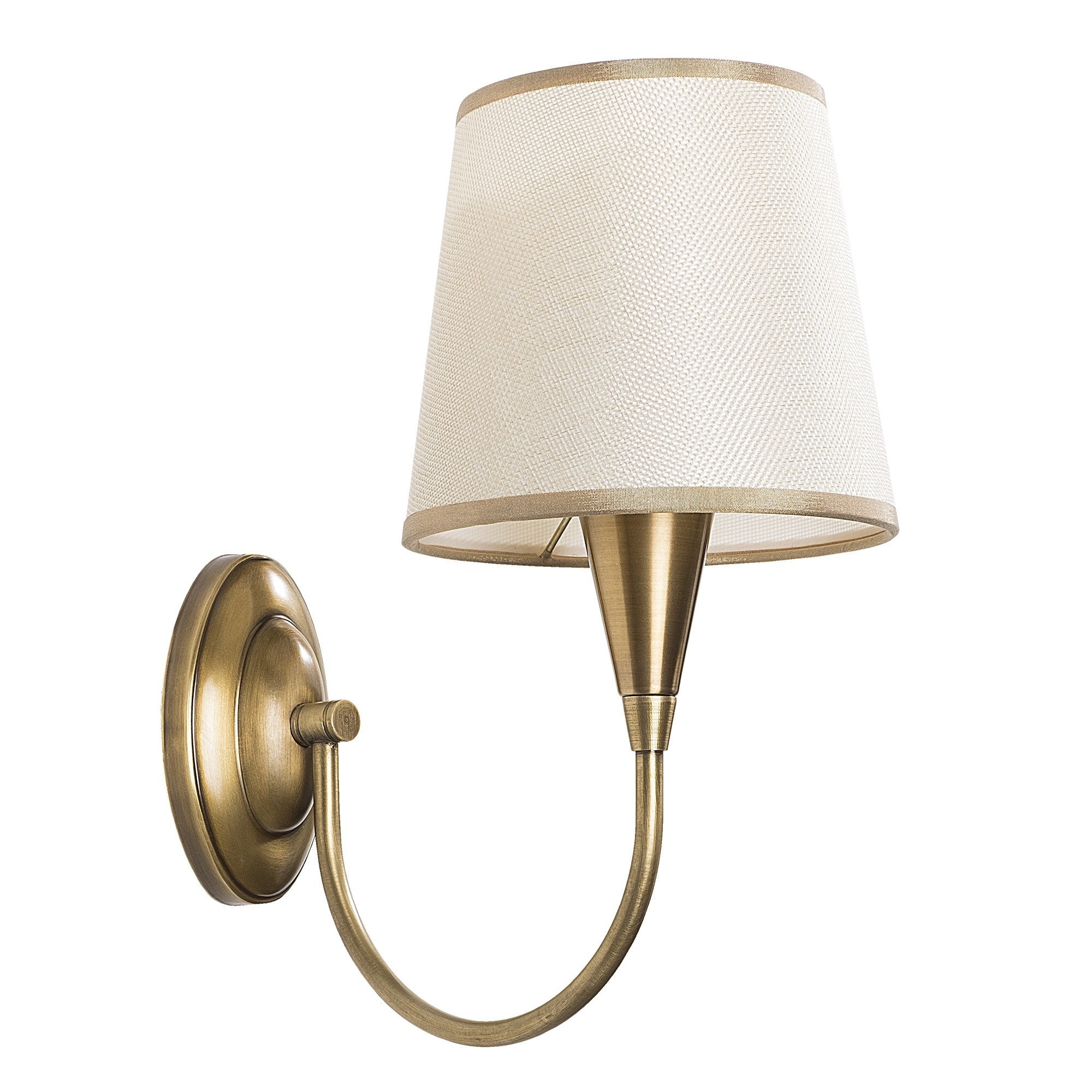 Lampa ścienna Ashlesha złota