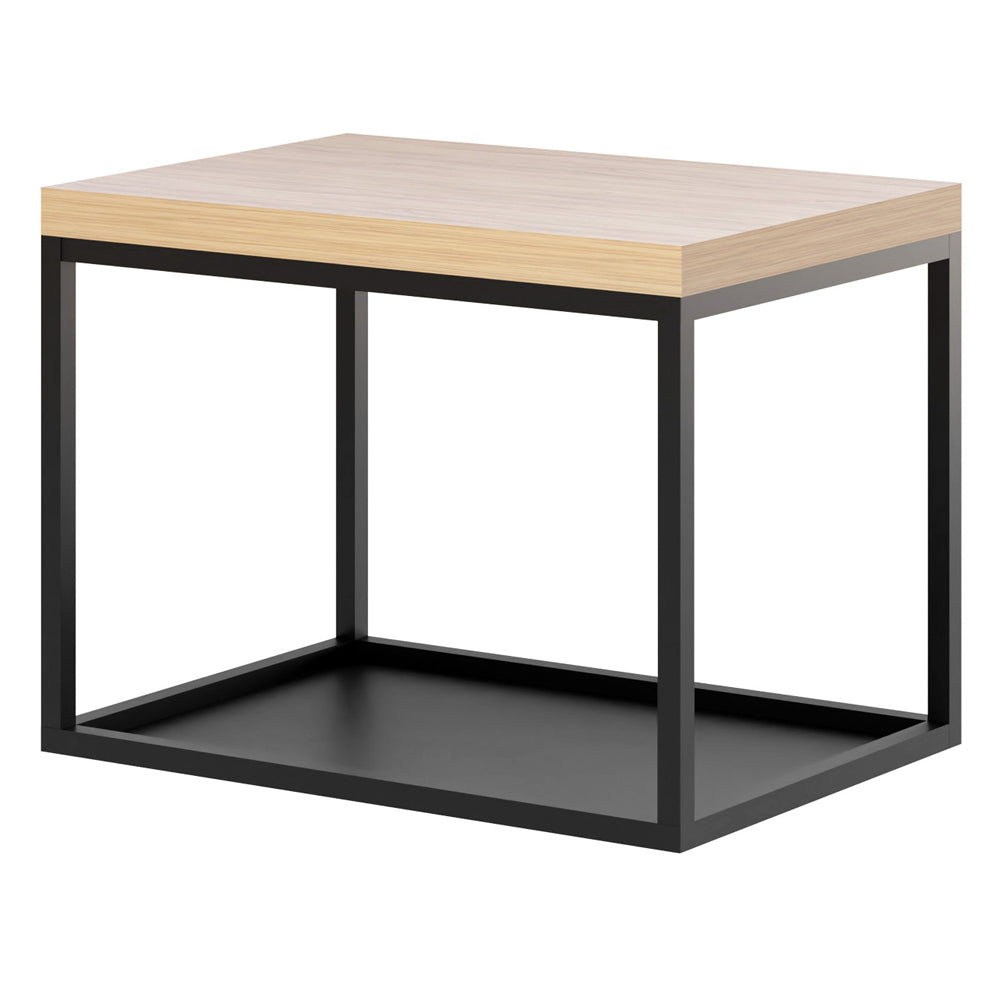 Szafka pod umywalkę Trinso wisząca z półką czarna 35/60 cm