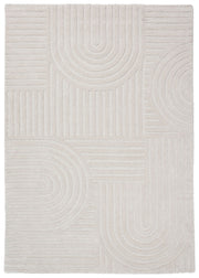 Dywan wełniany ręcznie wykonany Zen Garden 200x290 cm beżowy