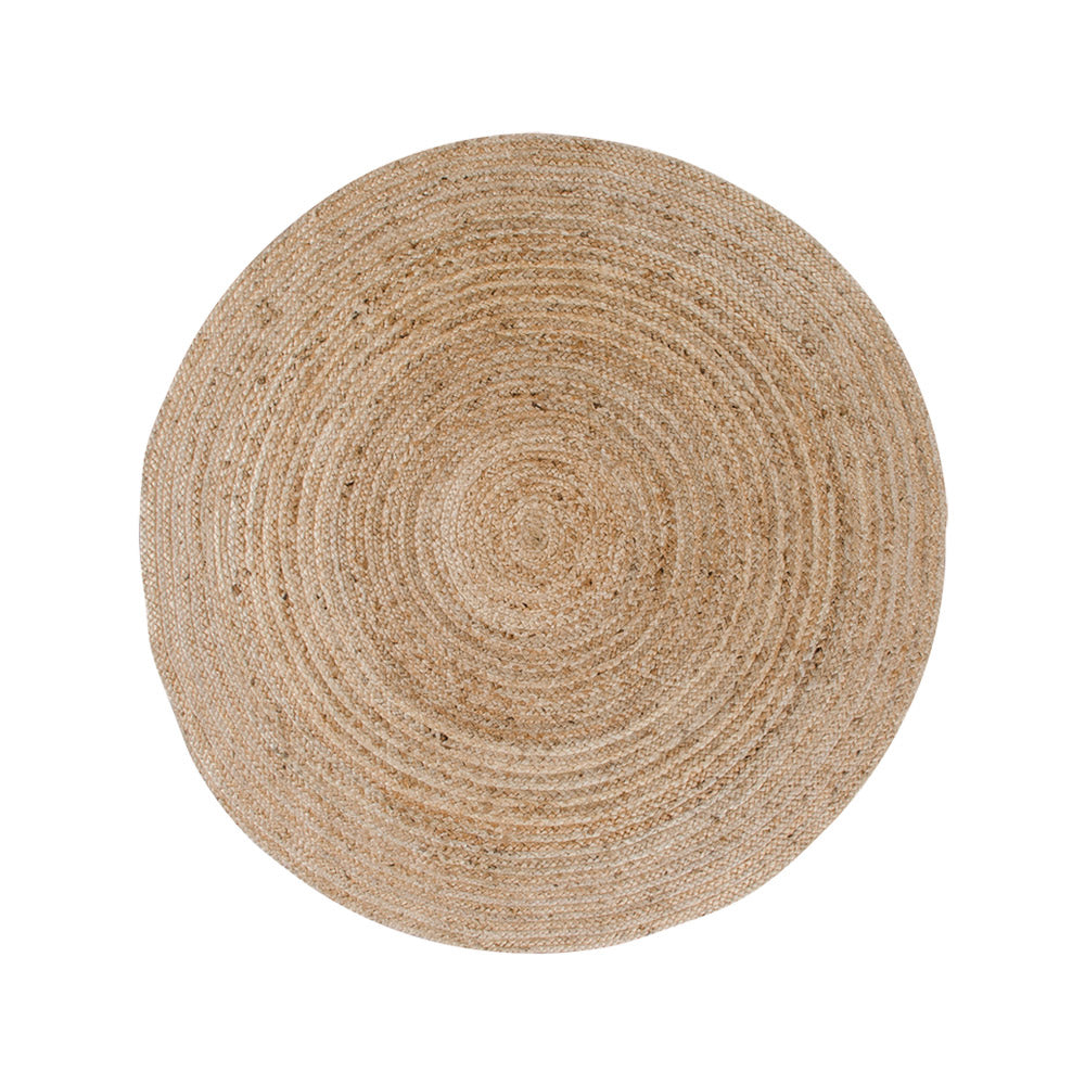 Dywan Fuzzle ⌀120 cm naturalna juta