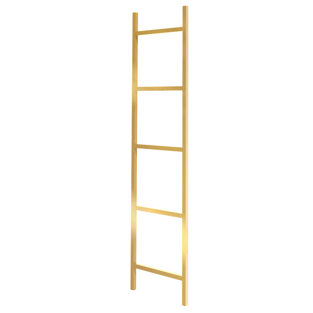 Wieszak na ręczniki Gierce w formie drabinki złoty 50x2x170 cm