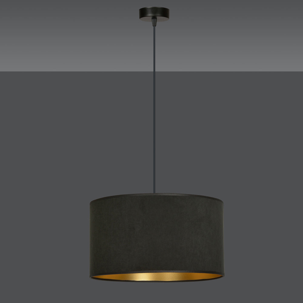 Lampa wisząca Hellid średnica 35 cm czarna