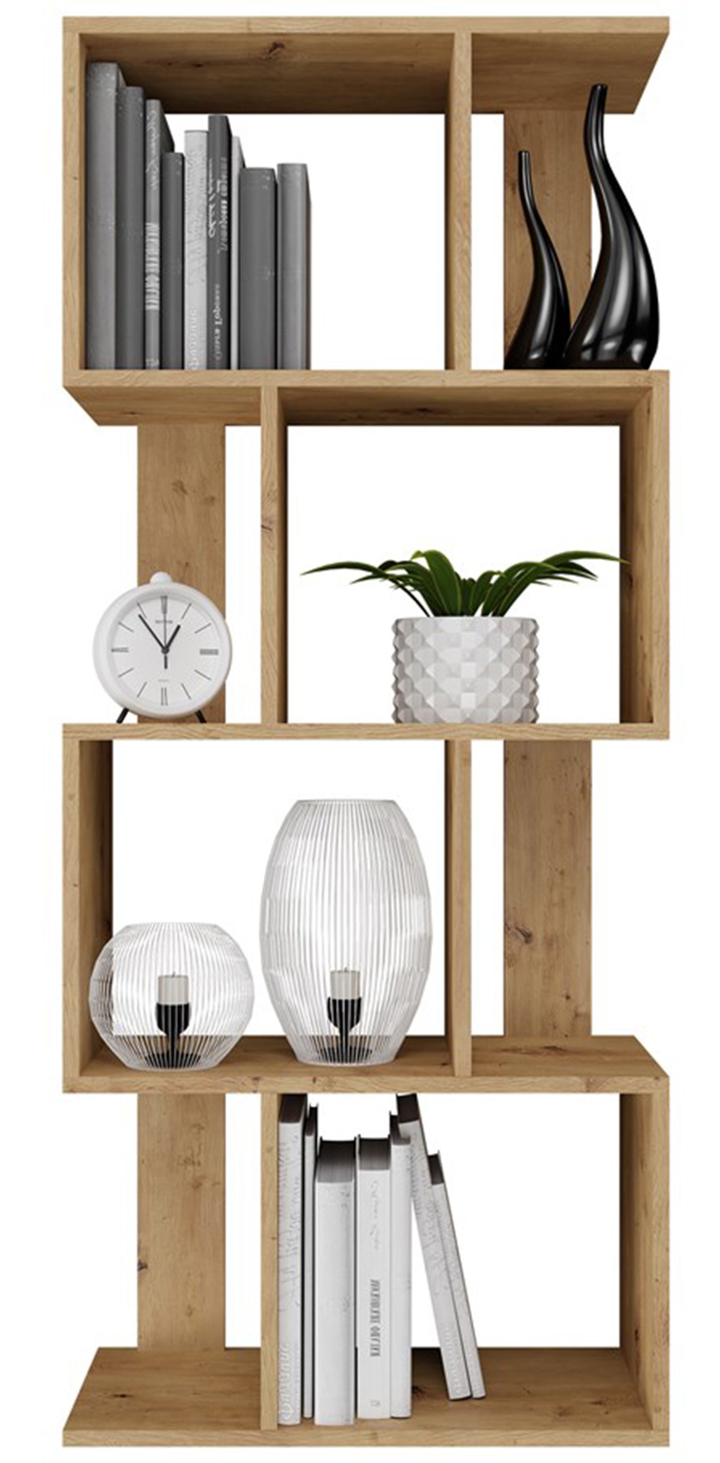 Regał otwarty Fiesta 60 cm dąb artisan