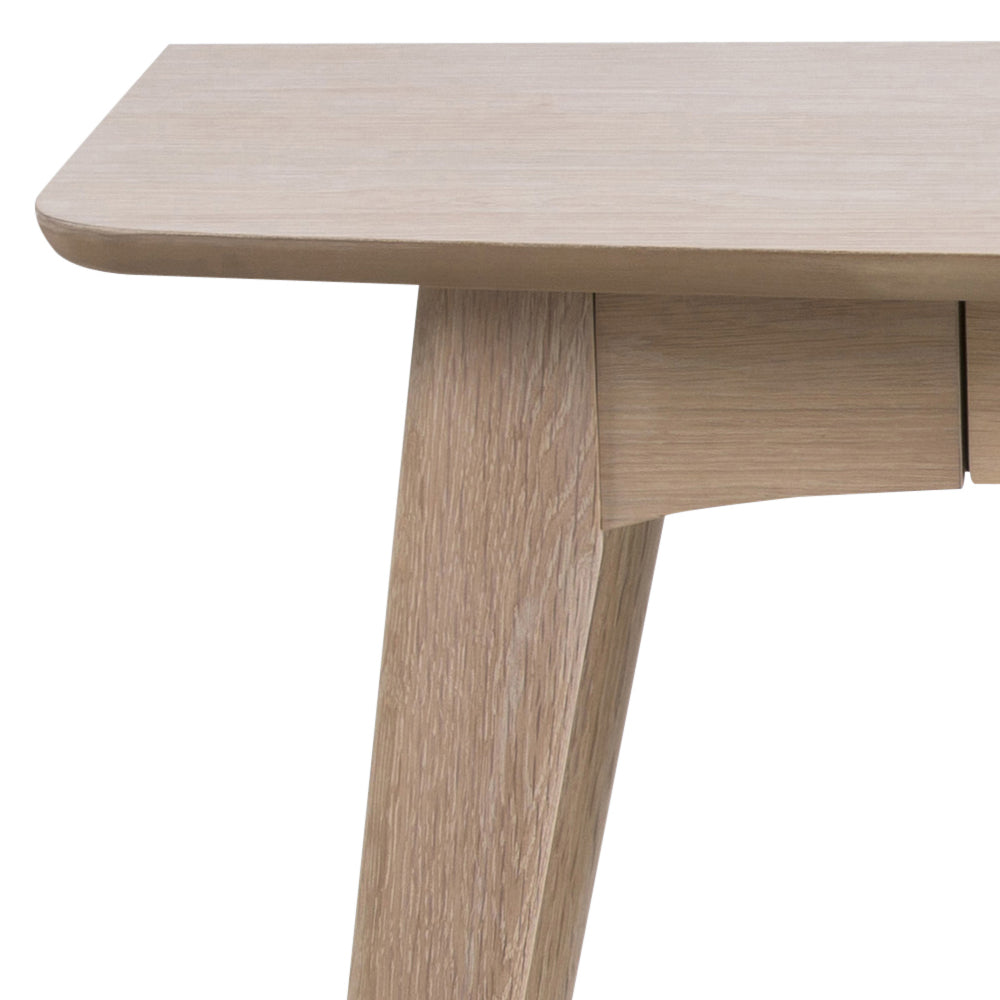 Biurko Pecara 105x45 cm z szufladą bielone