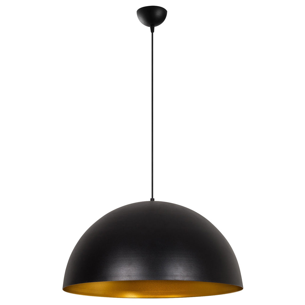 Lampa sufitowa Rientaki średnica 60 cm czarna