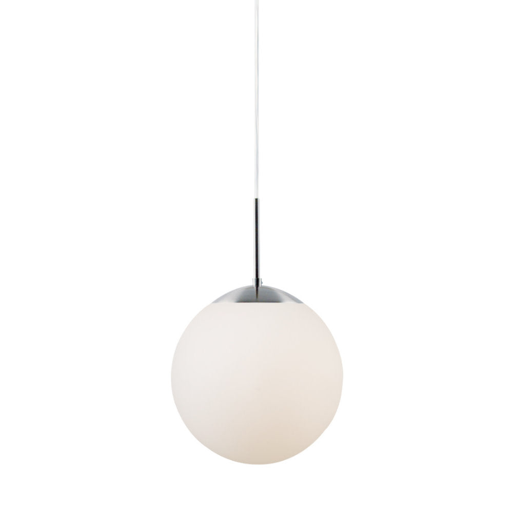 Lampa wisząca Cafe średnica 20 cm mlecznobiałe szkło
