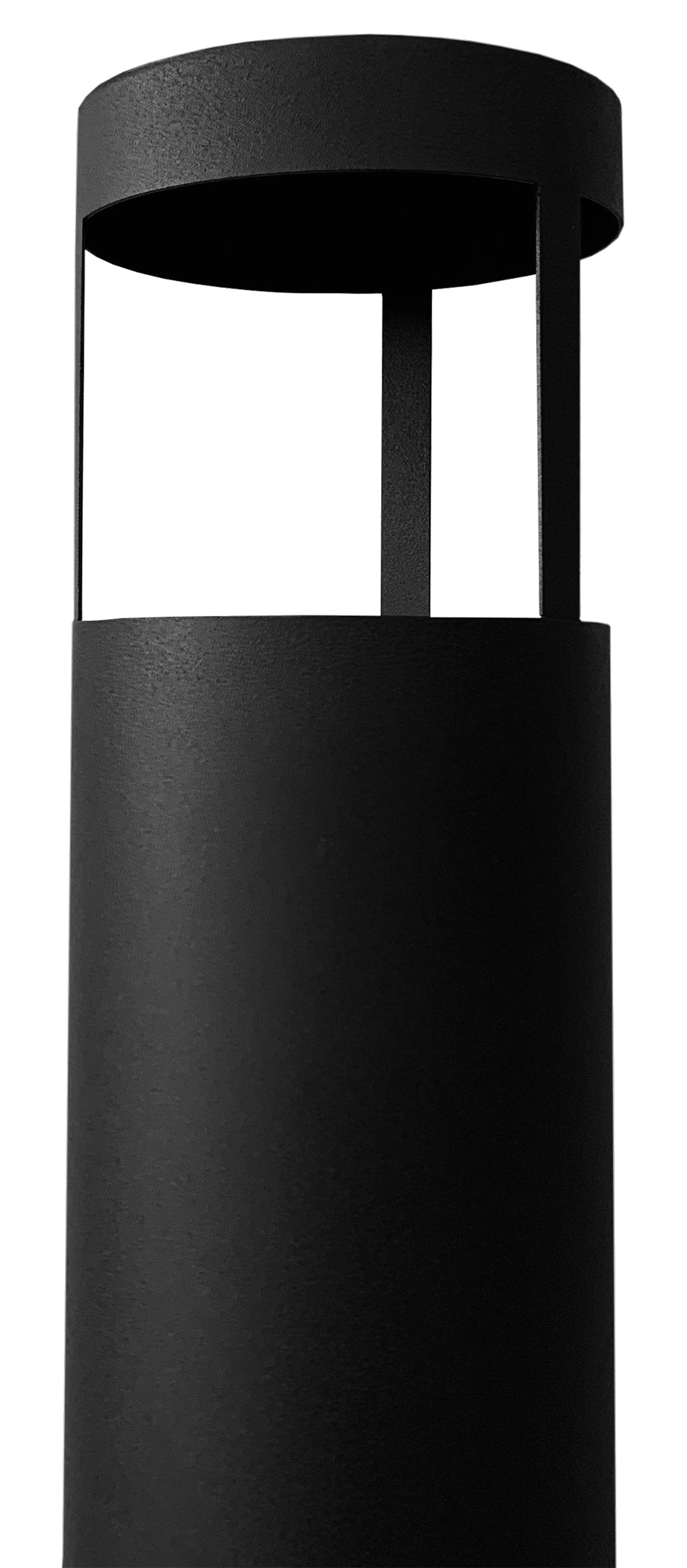Biokominek wolnostojący Funerill 136x43,5 cm ze stali czarny strukturalny
