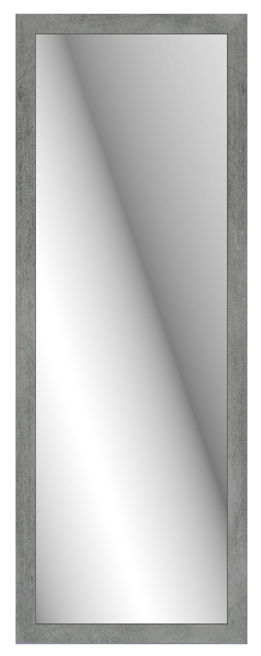 Lustro ścienne Gahtion 127x47 cm beton
