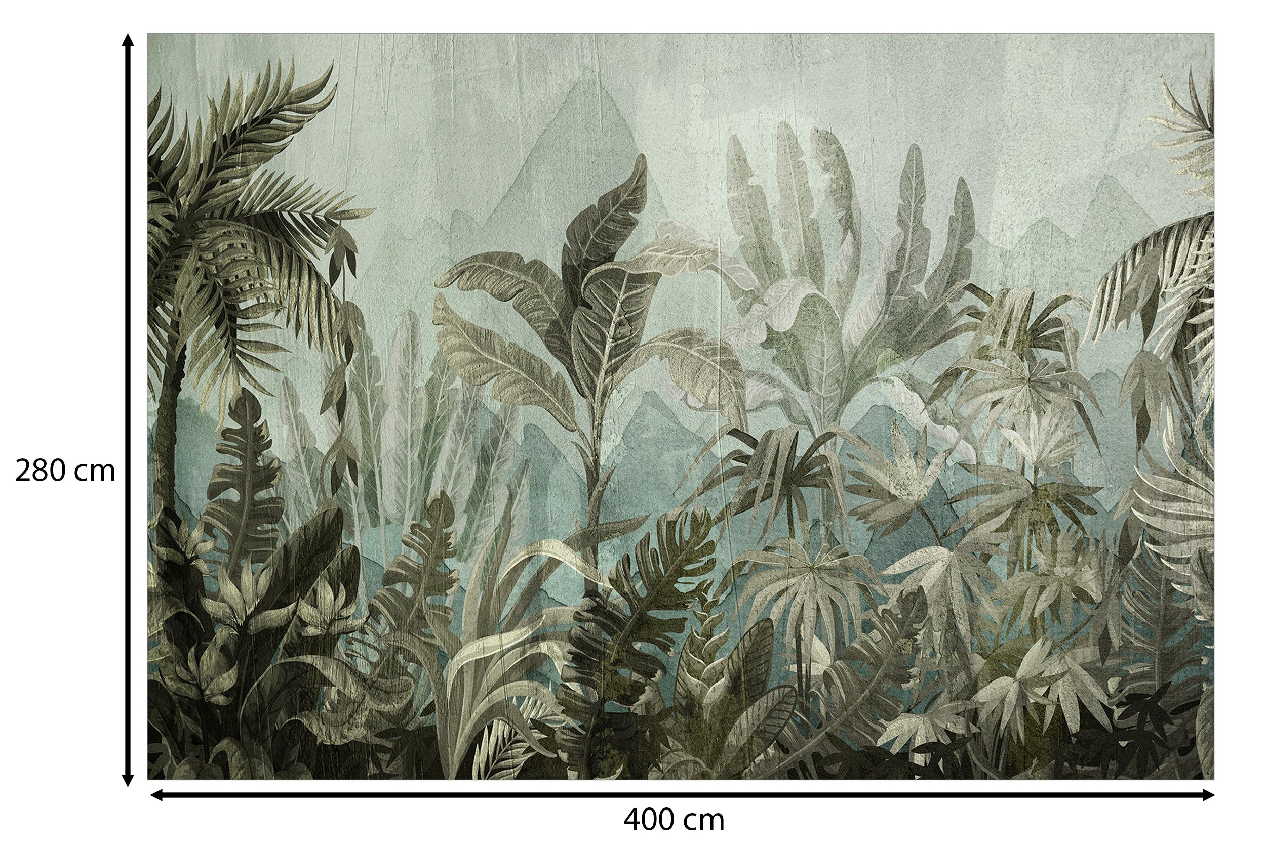 Fototapeta Górska dżungla 400x280 cm