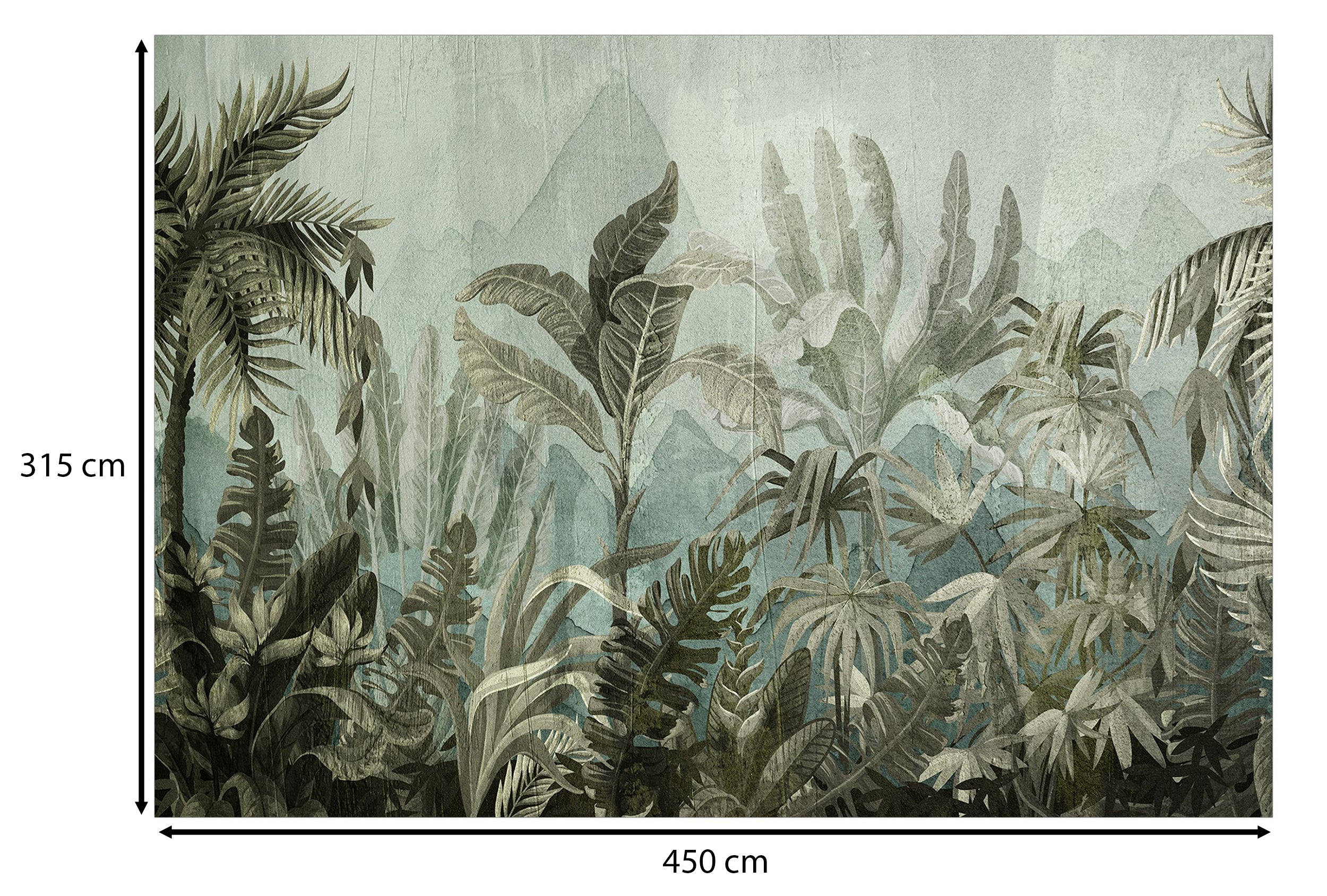 Fototapeta Górska dżungla 450x315 cm