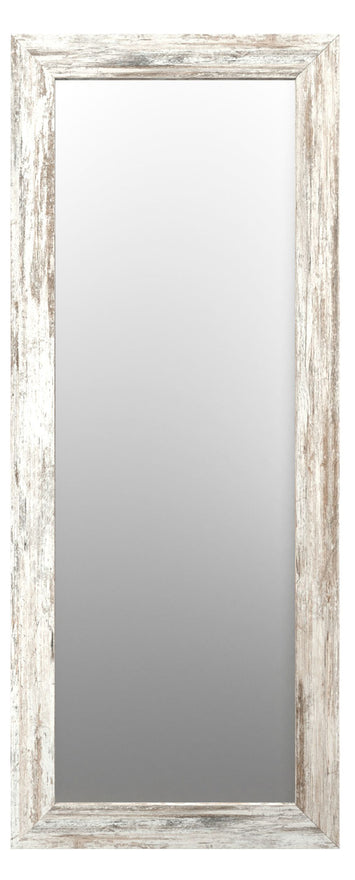 Lustro ścienne Hausly 148x56 cm shabby