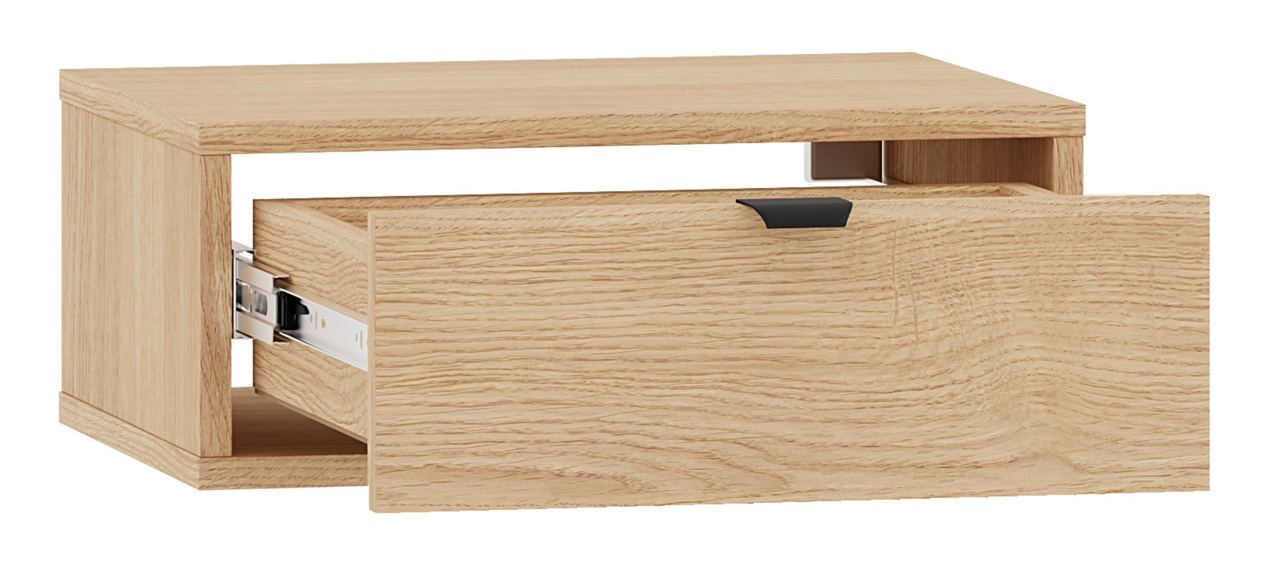 Szafka nocna Heggers wisząca z szufladą 45 cm dąb mavelie