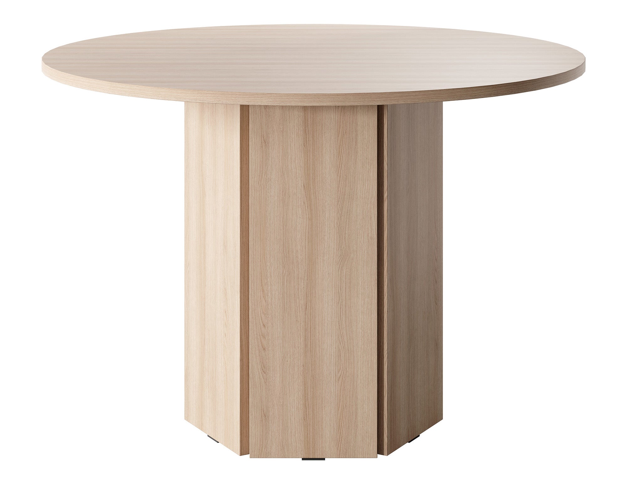 Stół okrągły Hexa 110 cm Dąb Lindberg