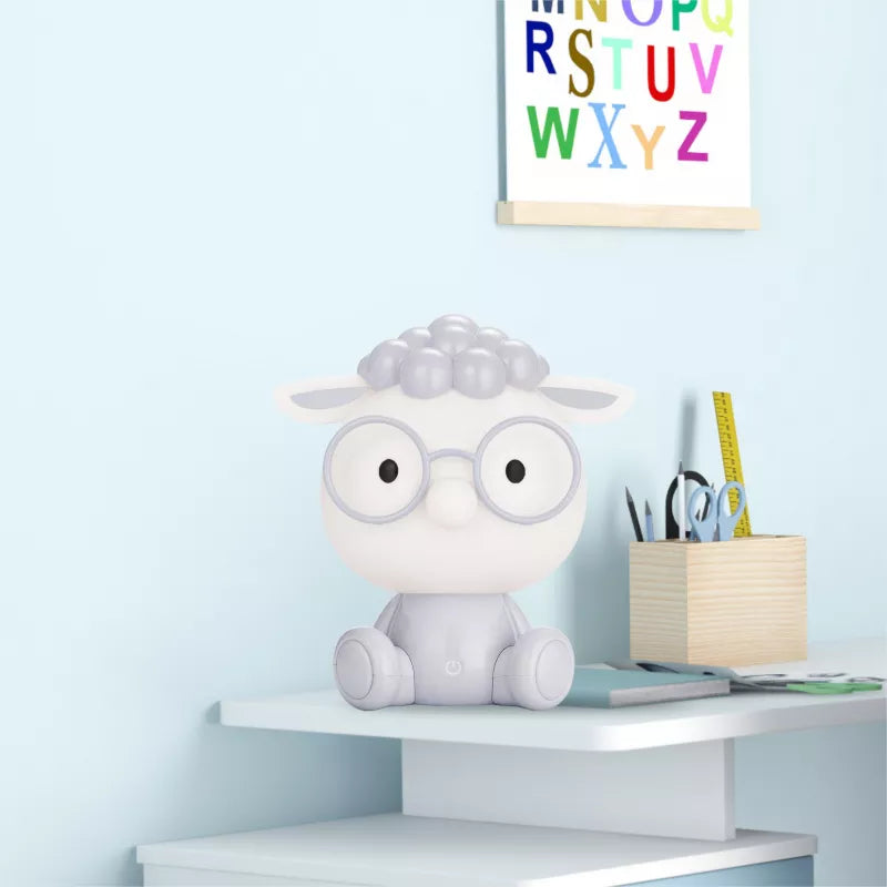 Lampa stołowa Owca szara