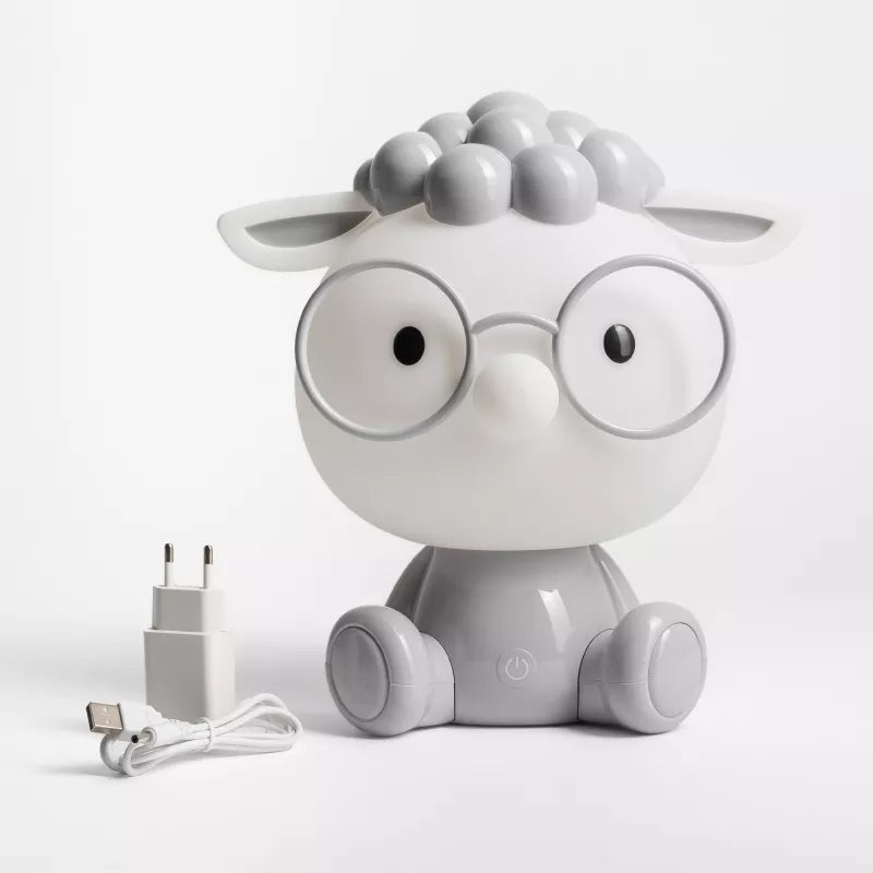 Lampa stołowa Owca szara
