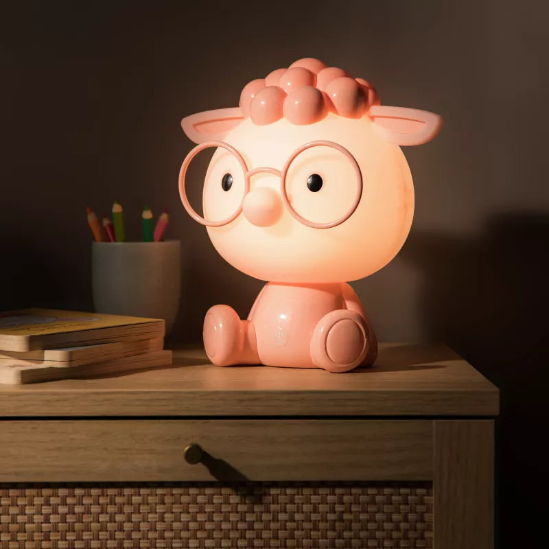 Lampa stołowa Owca różowa