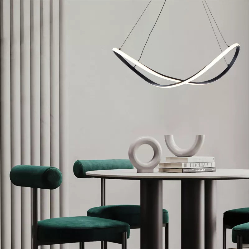 Lampa sufitowa Erda czarna