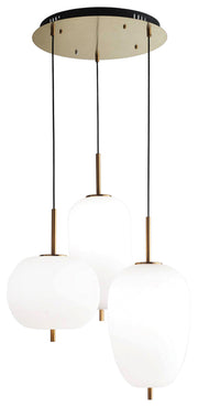 Lampa wisząca LED Umile złota