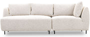 Sofa modułowa Lanomi biała boucle