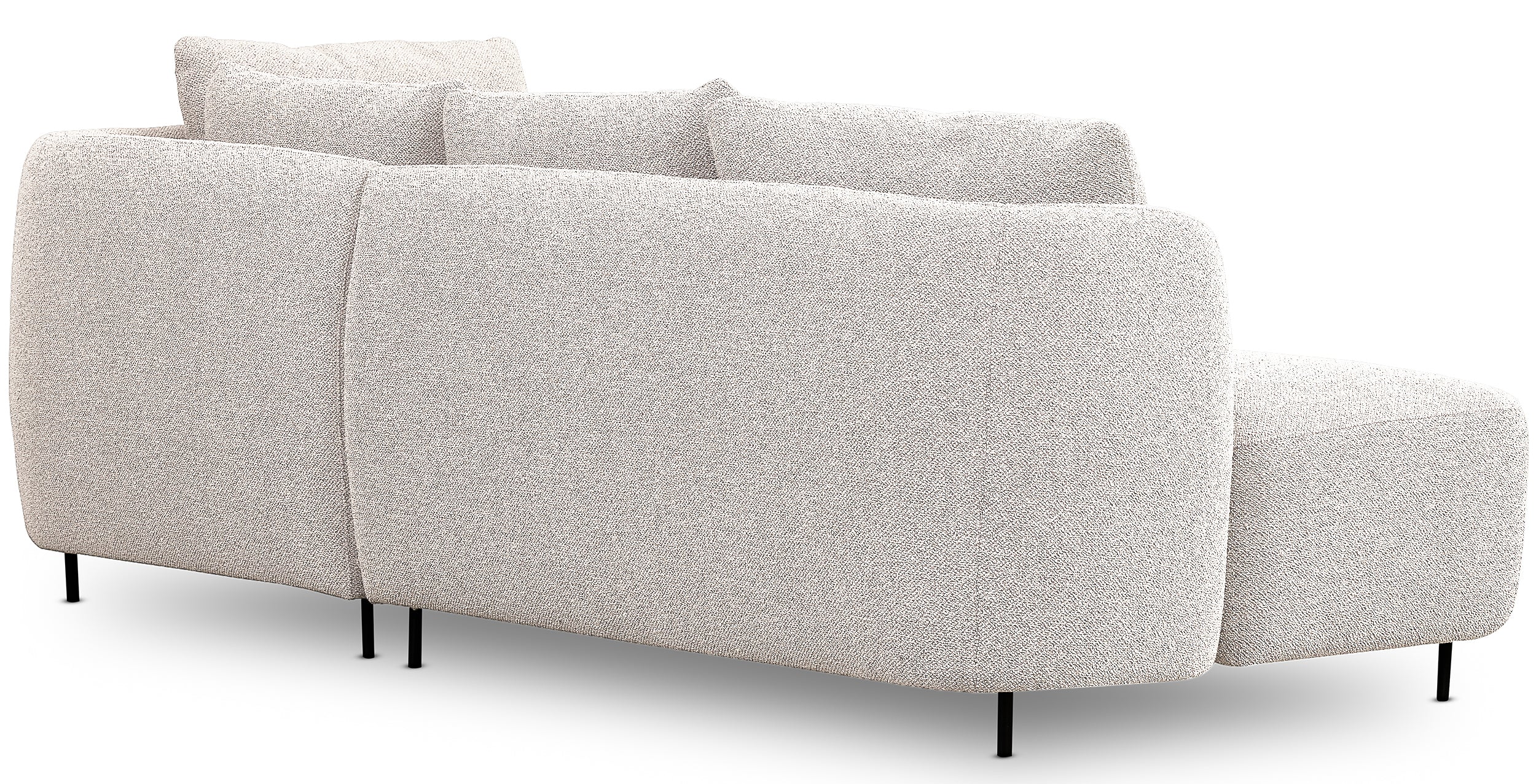 Sofa modułowa Lanomi biała boucle