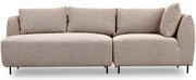 Sofa modułowa Lanomi beżowa boucle