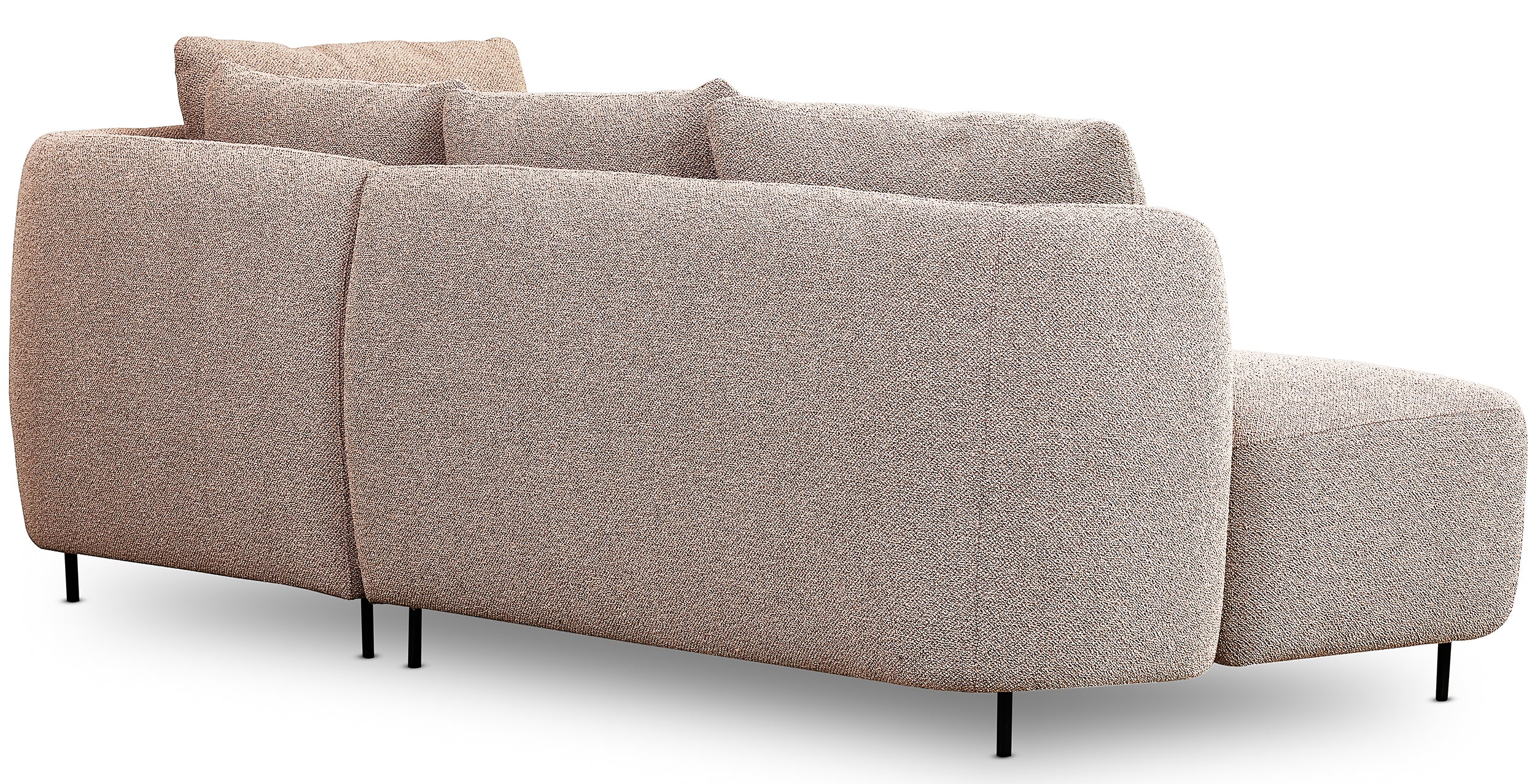 Sofa modułowa Lanomi beżowa boucle