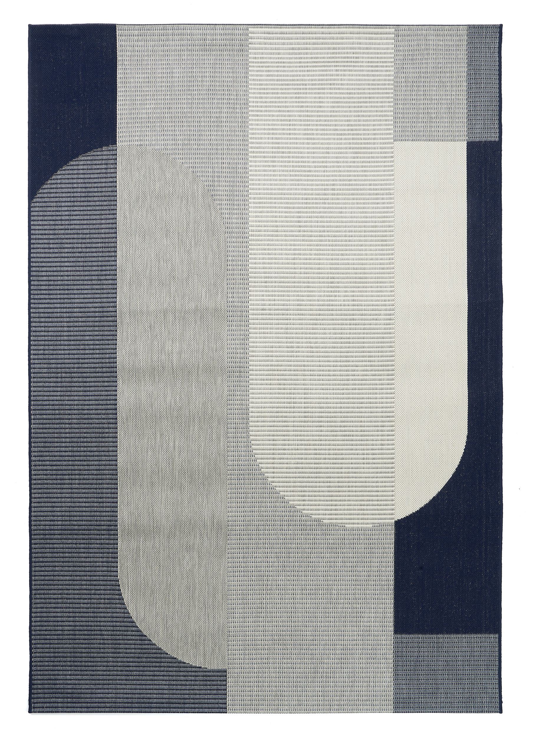 Dywan zewnętrzny Madera 160x230 cm szaro-niebieski