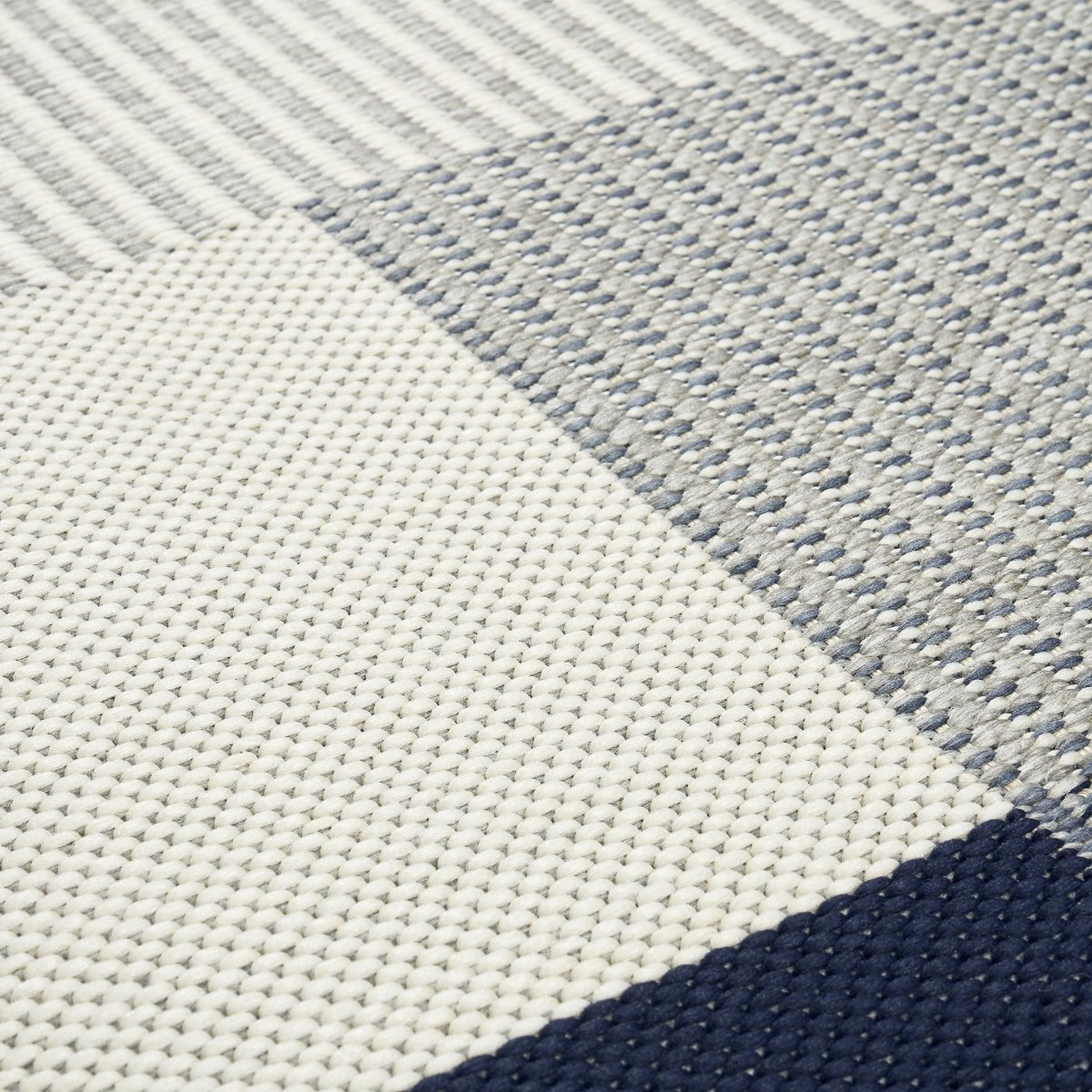 Dywan zewnętrzny Madera 160x230 cm szaro-niebieski