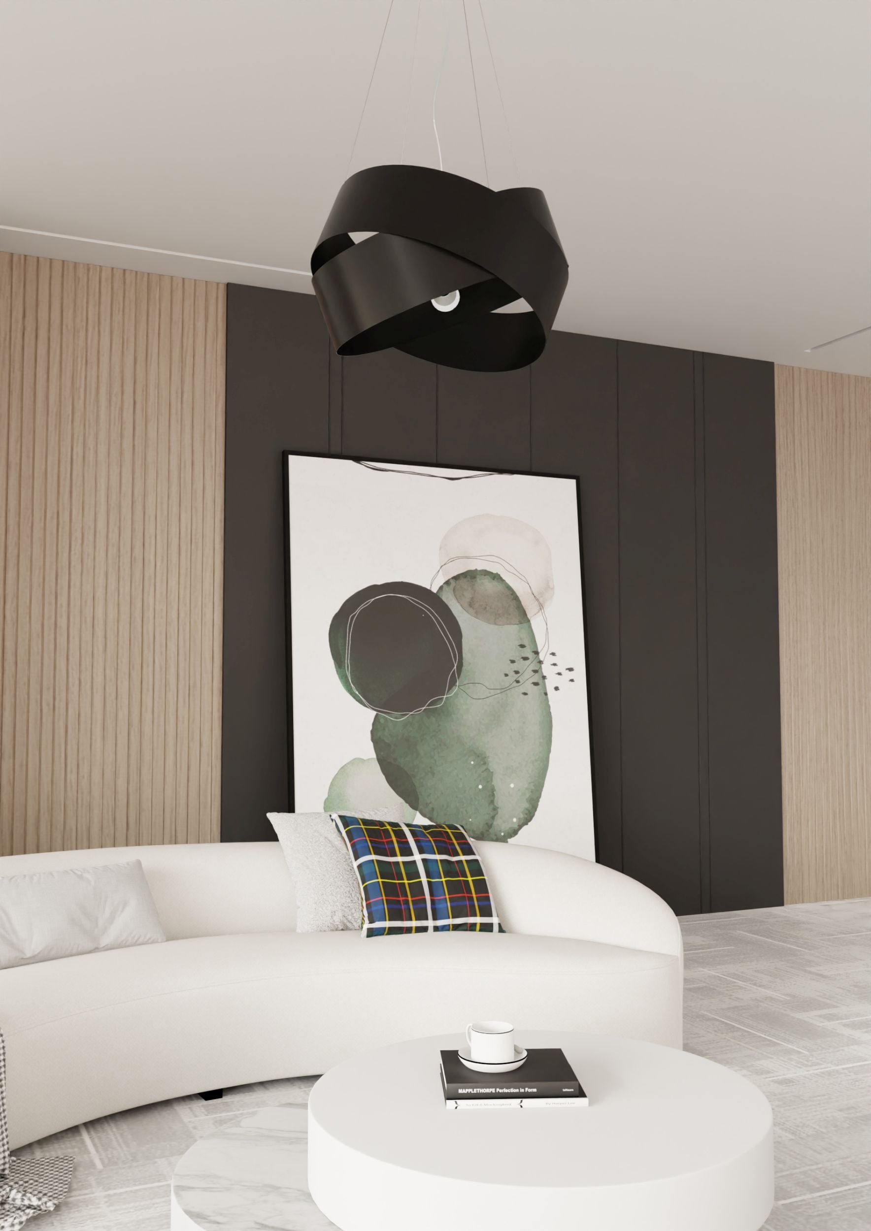 Lampa wisząca Moncalieri czarna