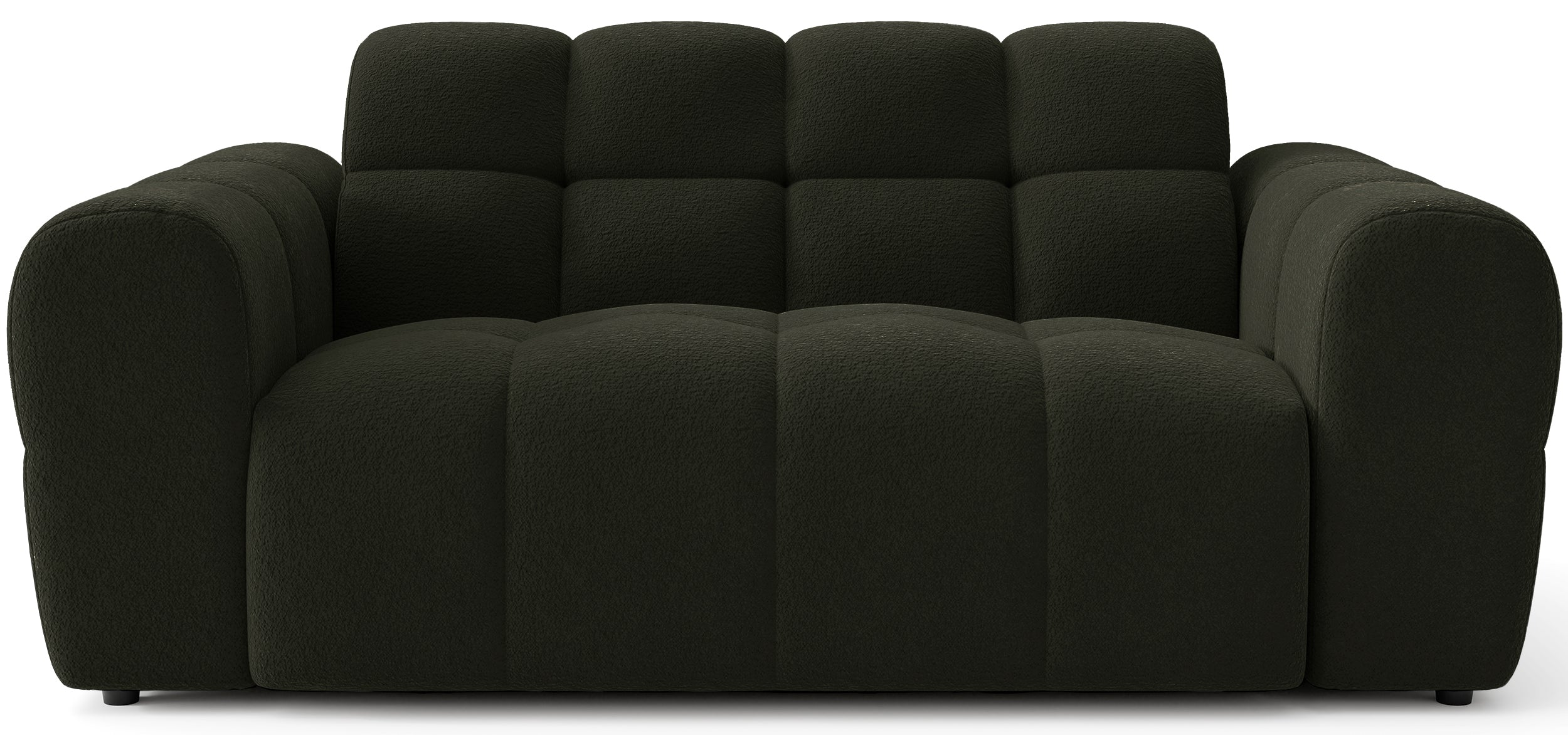 Sofa dwuosobowa Monti oliwkowa szenil