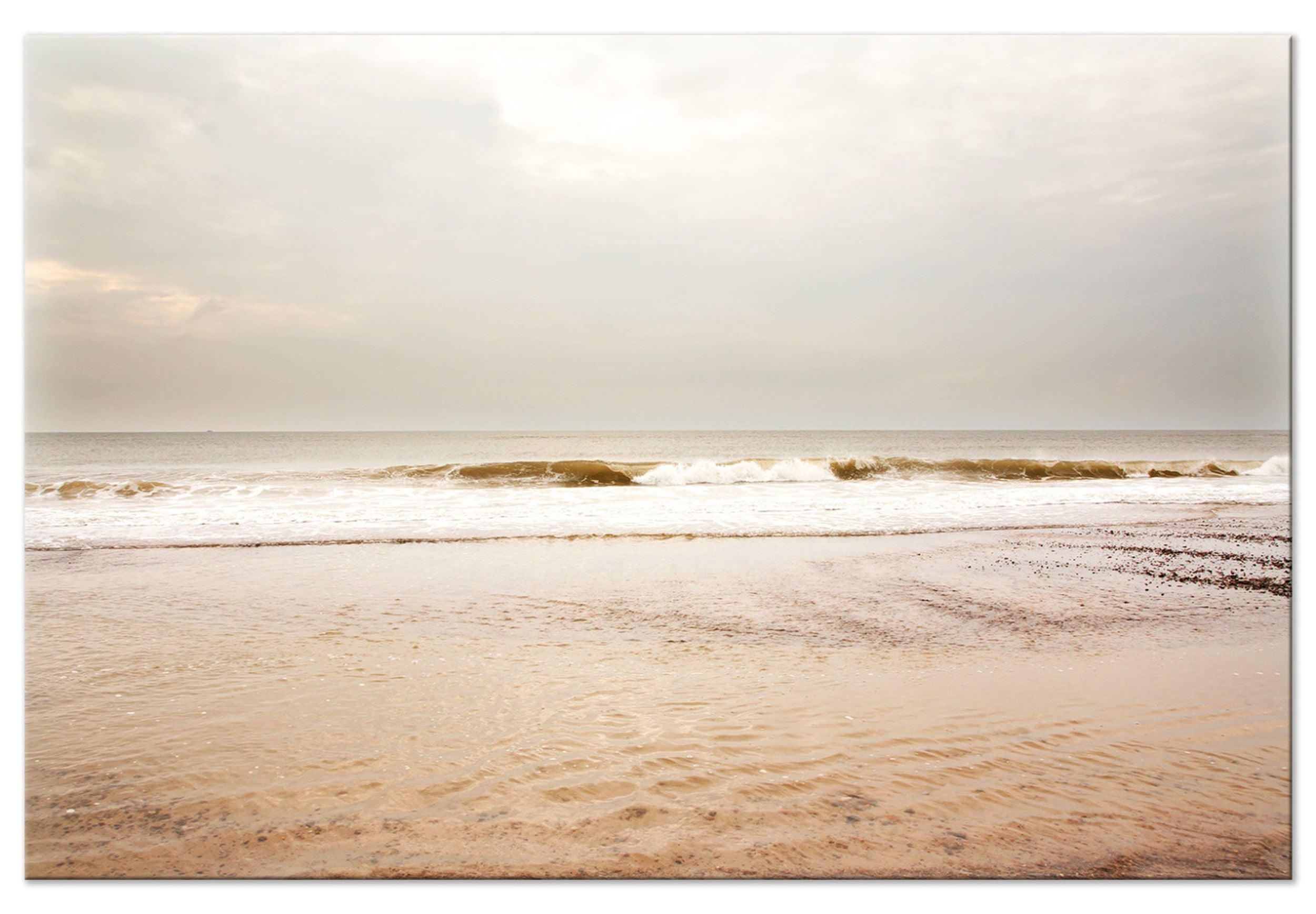 Obraz Morze po burzy jednoczęściowy 120x80 cm szeroki