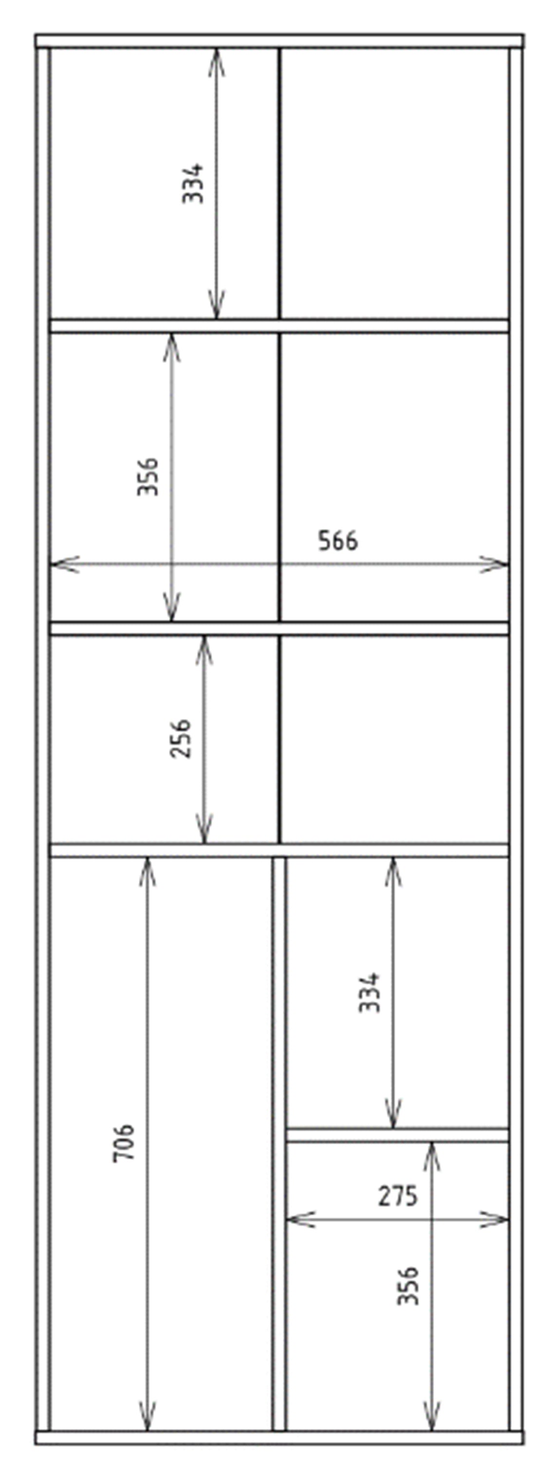 Słupek łazienkowy Nel z koszem na pranie 60 cm kaszmir