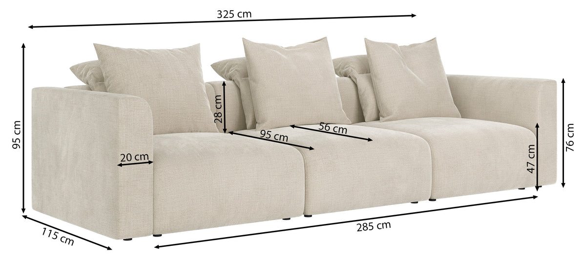 nookysofa3osgoldenwymiary