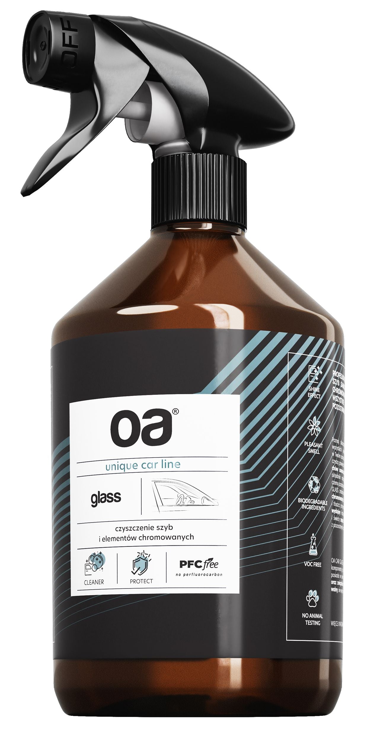 Preparat do czyszczenia szyb samochodowych OA Car Glass 500 ml