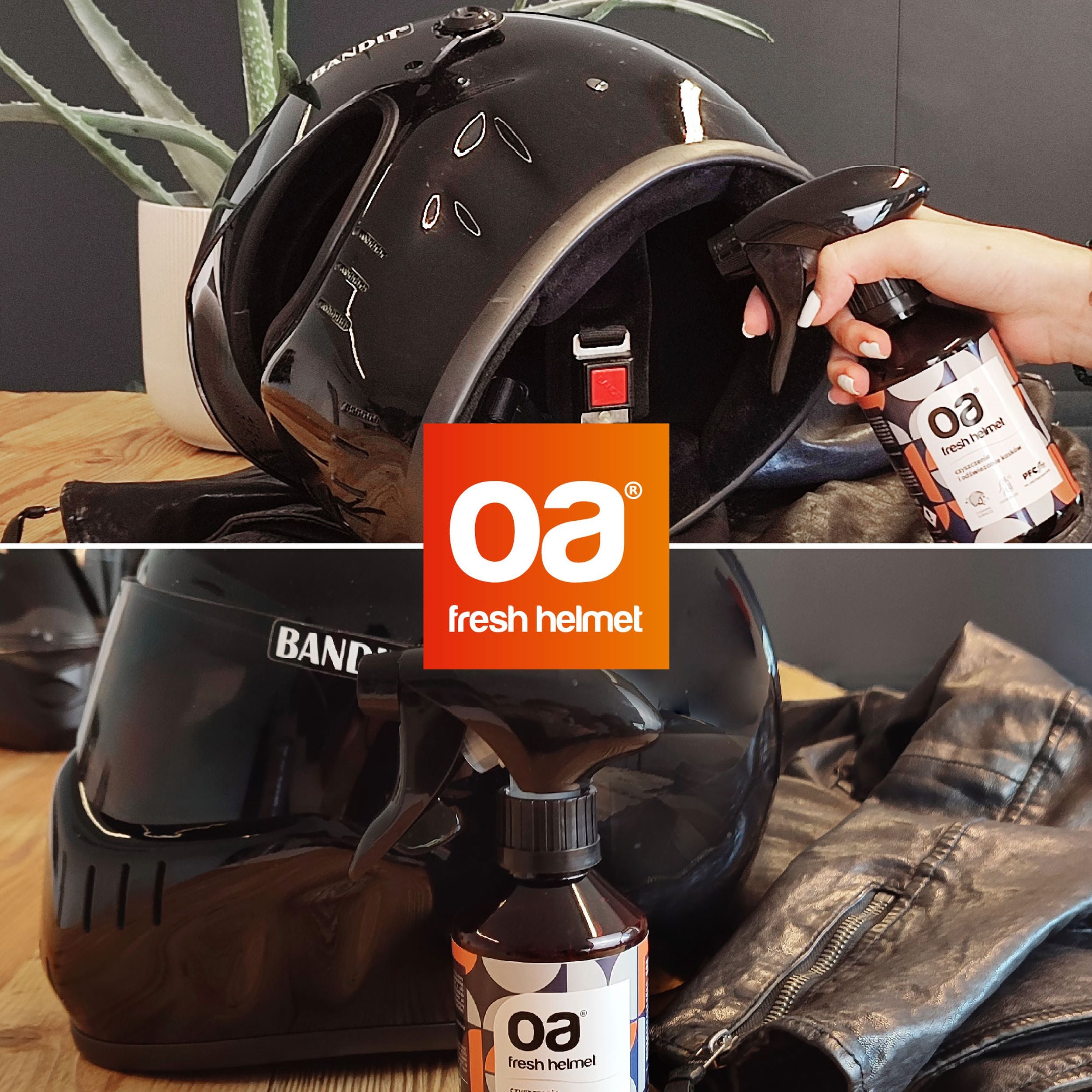 Płyn do czyszczenia i odświeżania kasków OA Fresh Helmet 250 ml