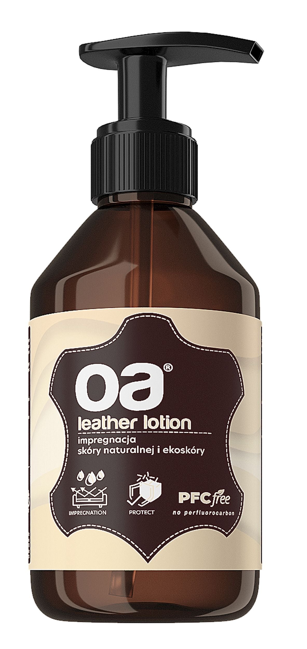 Preparat do impregnacji skóry i ekoskóry OA Leather Lotion 250 ml