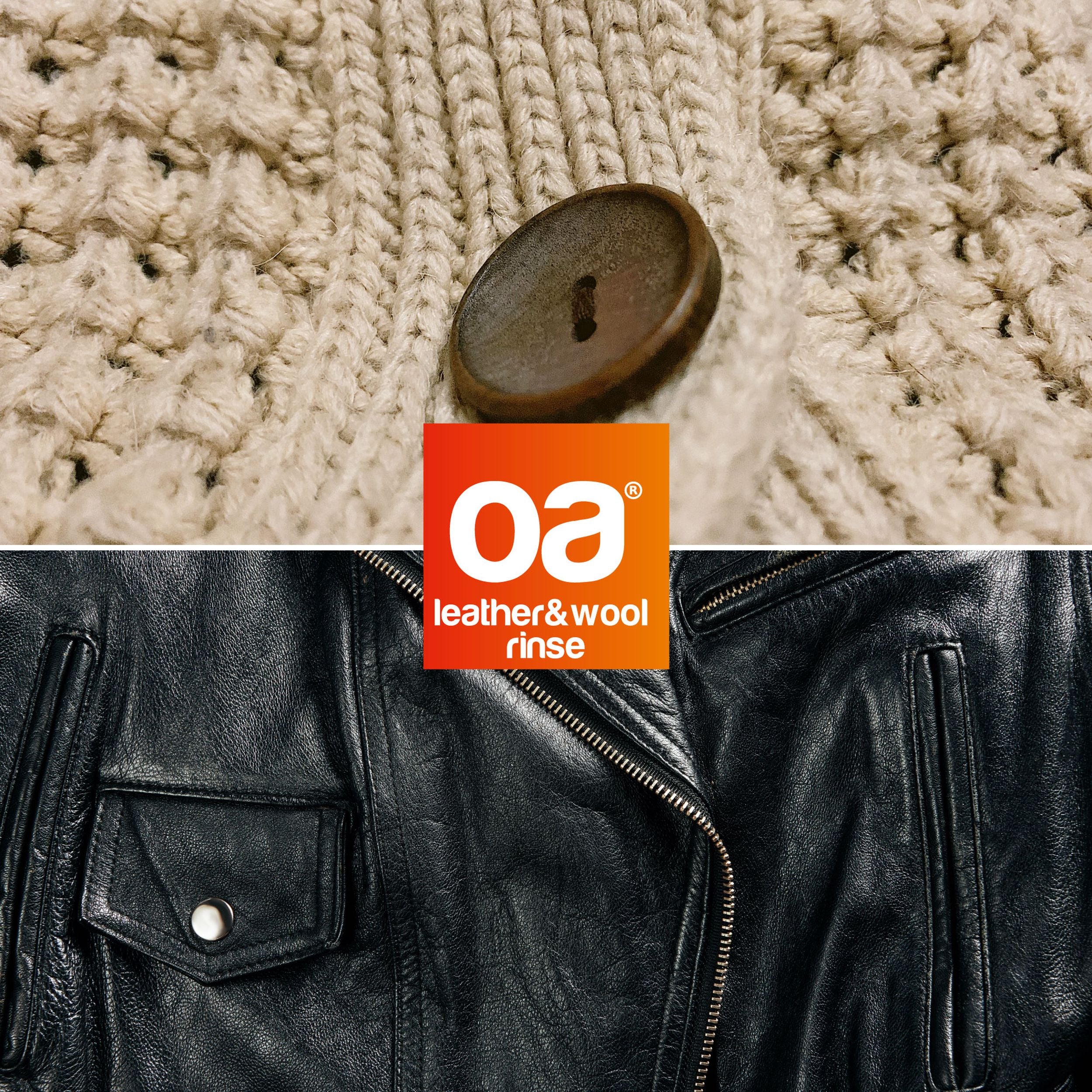 Zestaw do prania i płukania odzieży wełnianej i skórzanej OA Leather & Wool