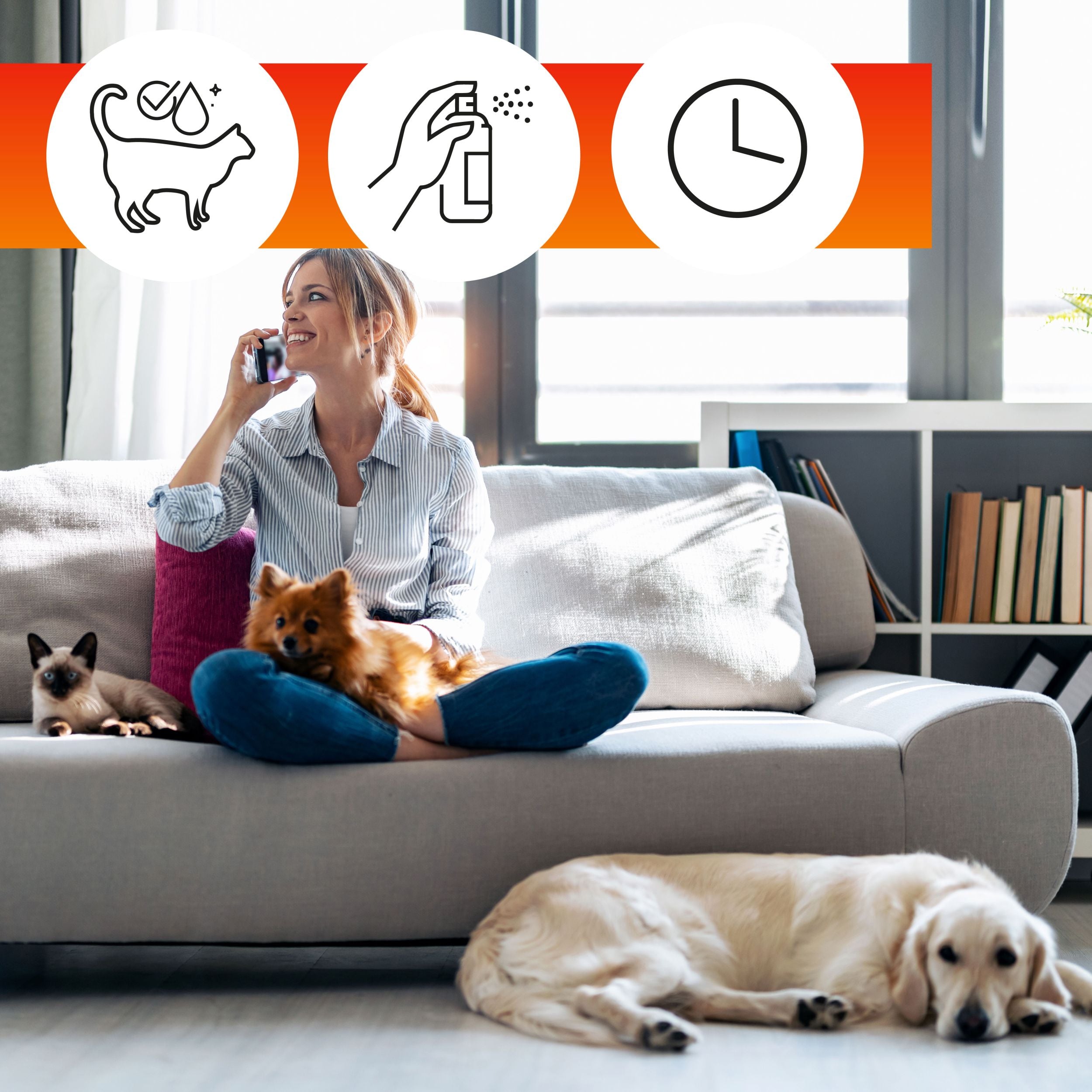 Neutralizator zapachów zwierzęcych OA Pets Odour Removal 500 ml