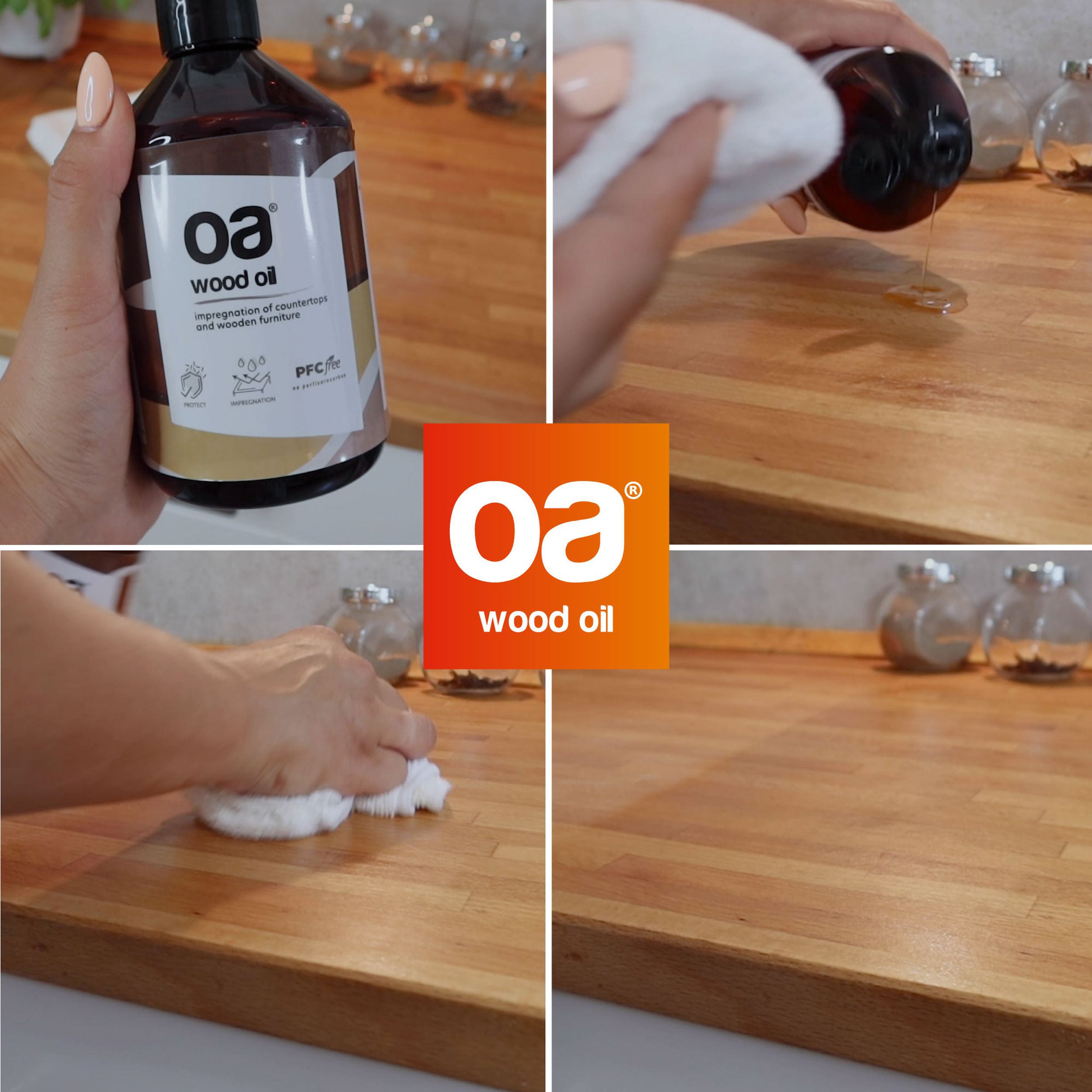 Olej do impregnacji mebli drewnianych OA Wood Oil 500 ml