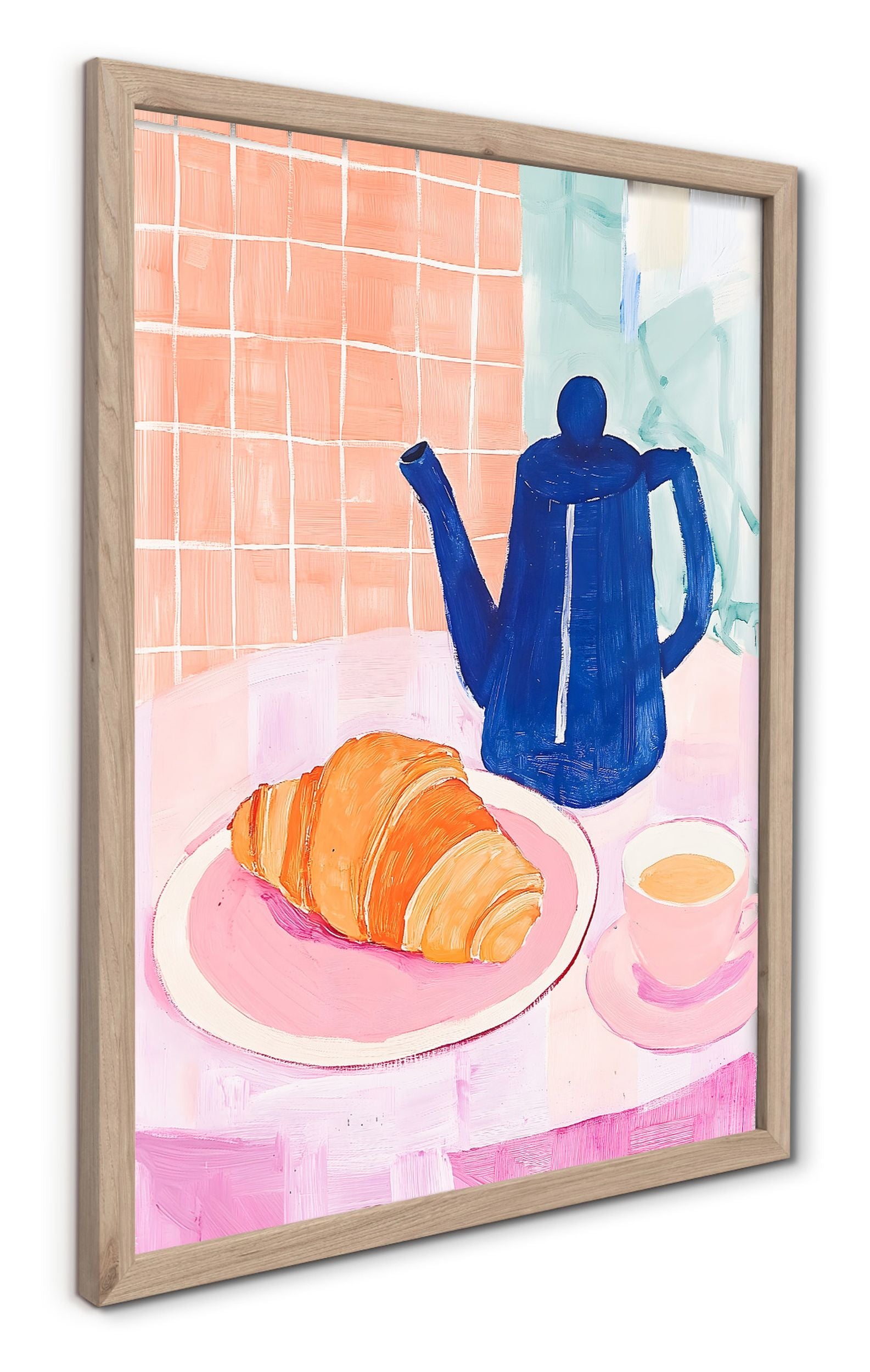Obraz w ramie Croissant 40x30 cm