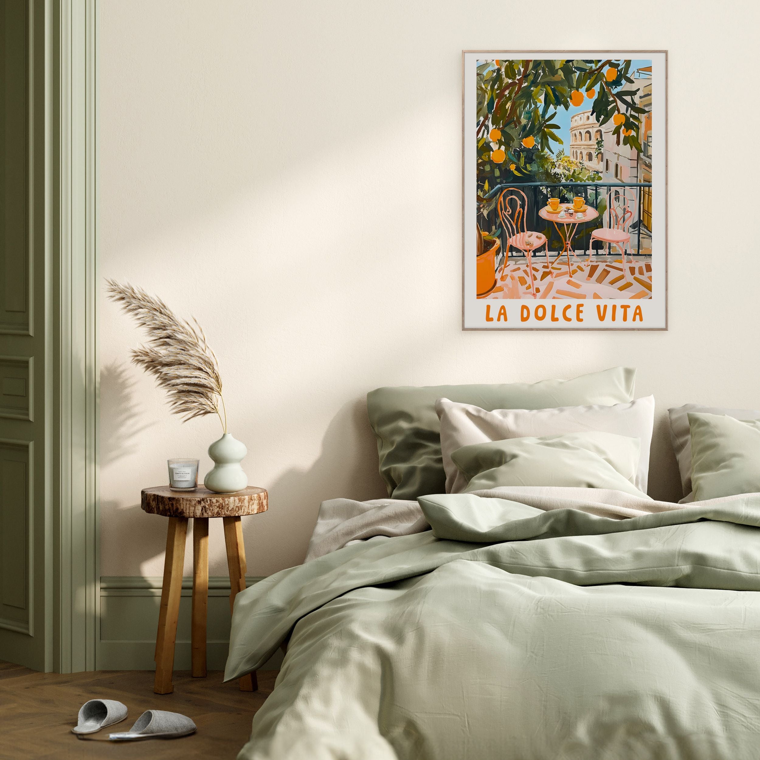 Obraz w ramie Balcony II 70x50 cm