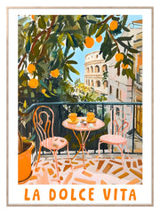 Obraz w ramie Balcony II 70x50 cm