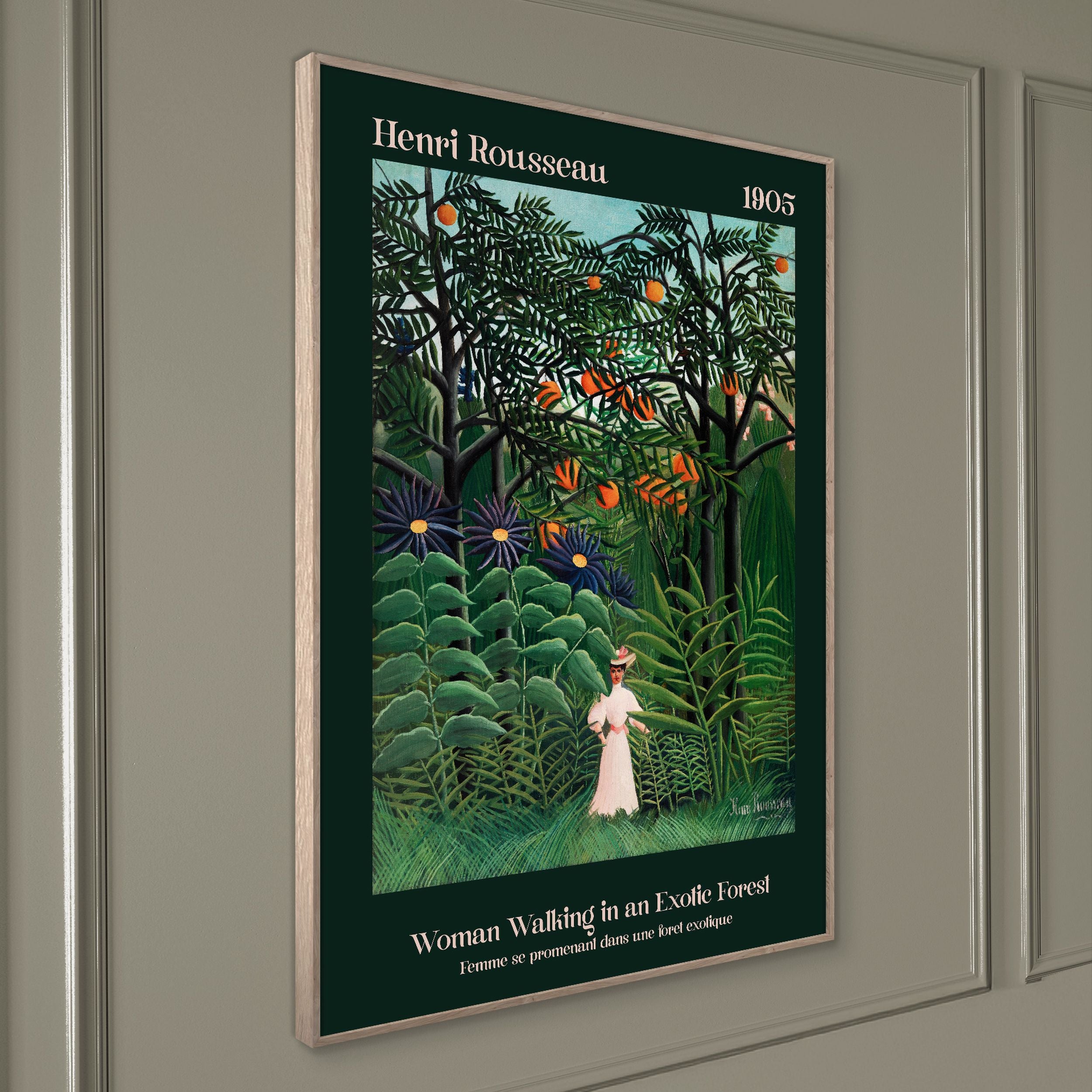 Obraz w ramie Exotic Forest 70x50 cm