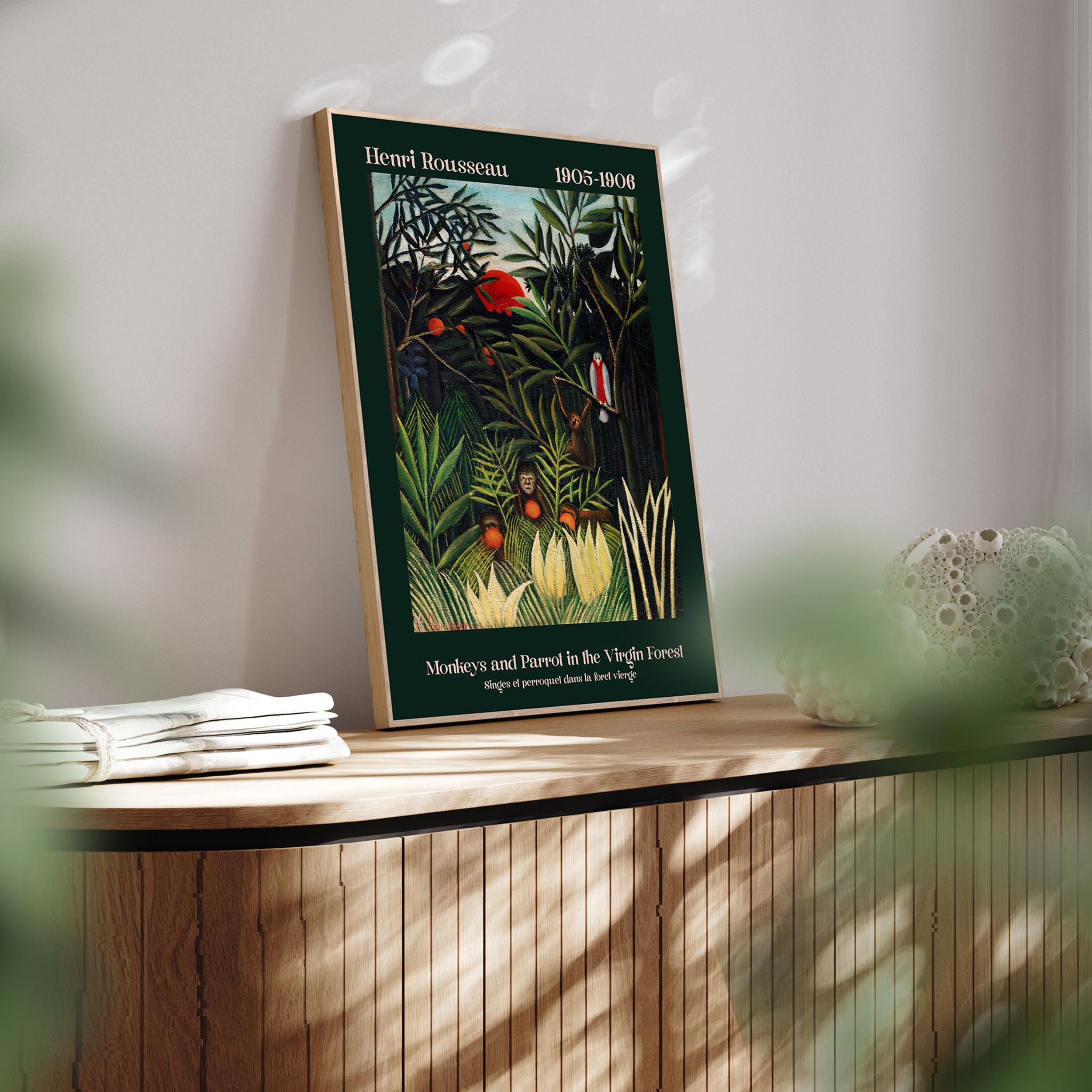 Obraz w ramie Virgin Forest 70x50 cm